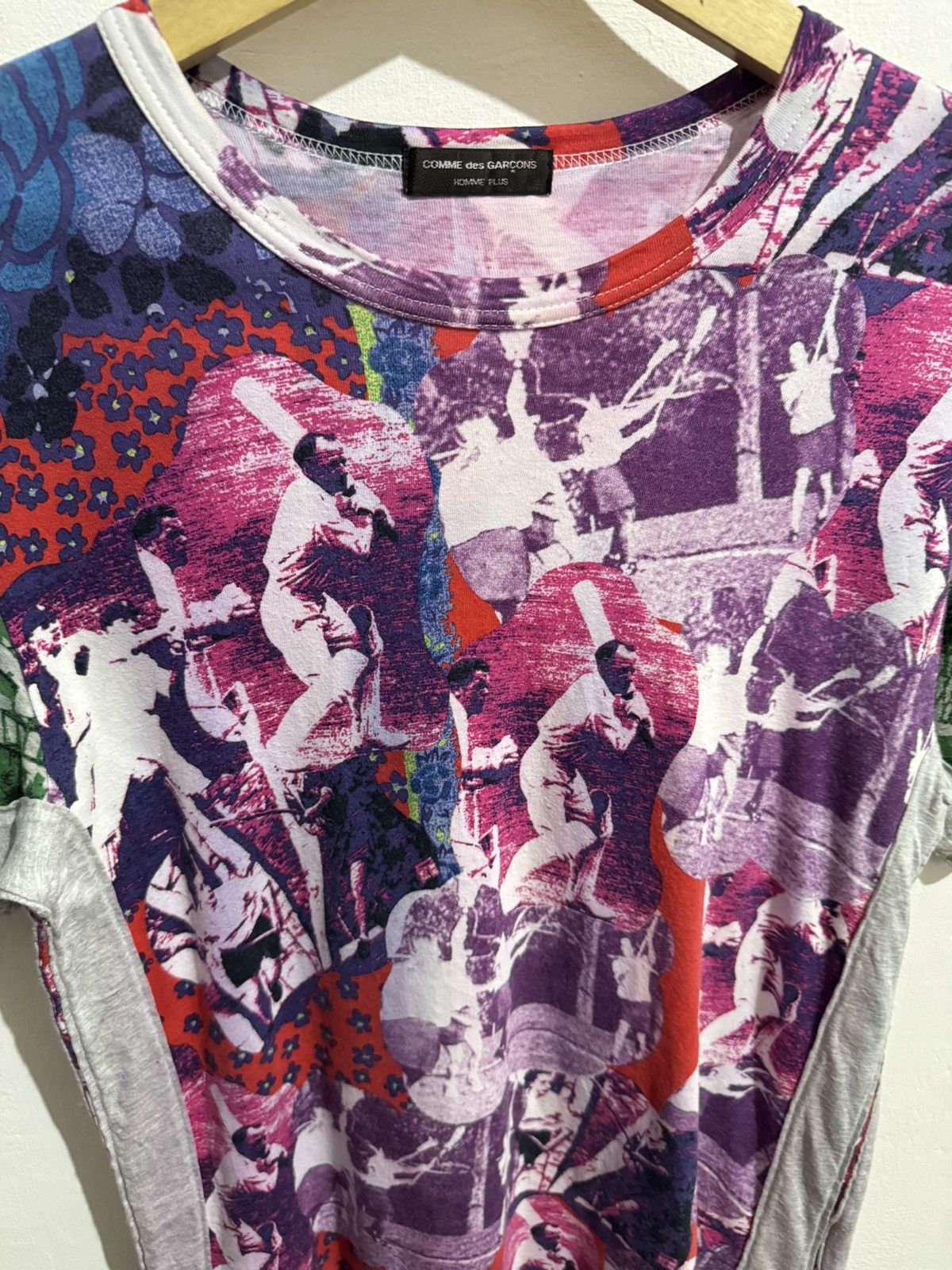Comme des Garcons Comme des Garcons button homme plus baseball art tee Size US M / EU 48-50 / 2 - 6 Thumbnail