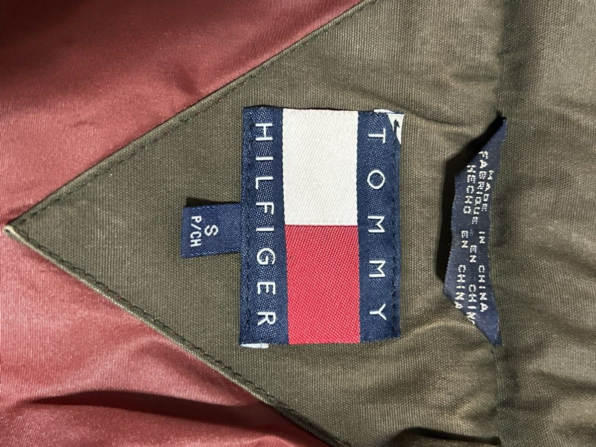 Tommy Hilfiger Vintage 1990s Tommy Hilfiger Green Quilted Puffer Jacket Size US S / EU 44-46 / 1 - 3 Thumbnail