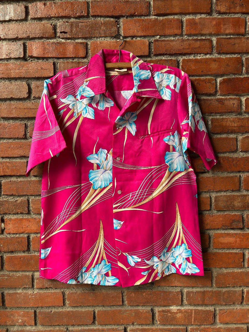 Vintage Vintage 80's rare Holo Holo floral Hawaiian Made In hawaii Size US M / EU 48-50 / 2 - 1 Thumbnail