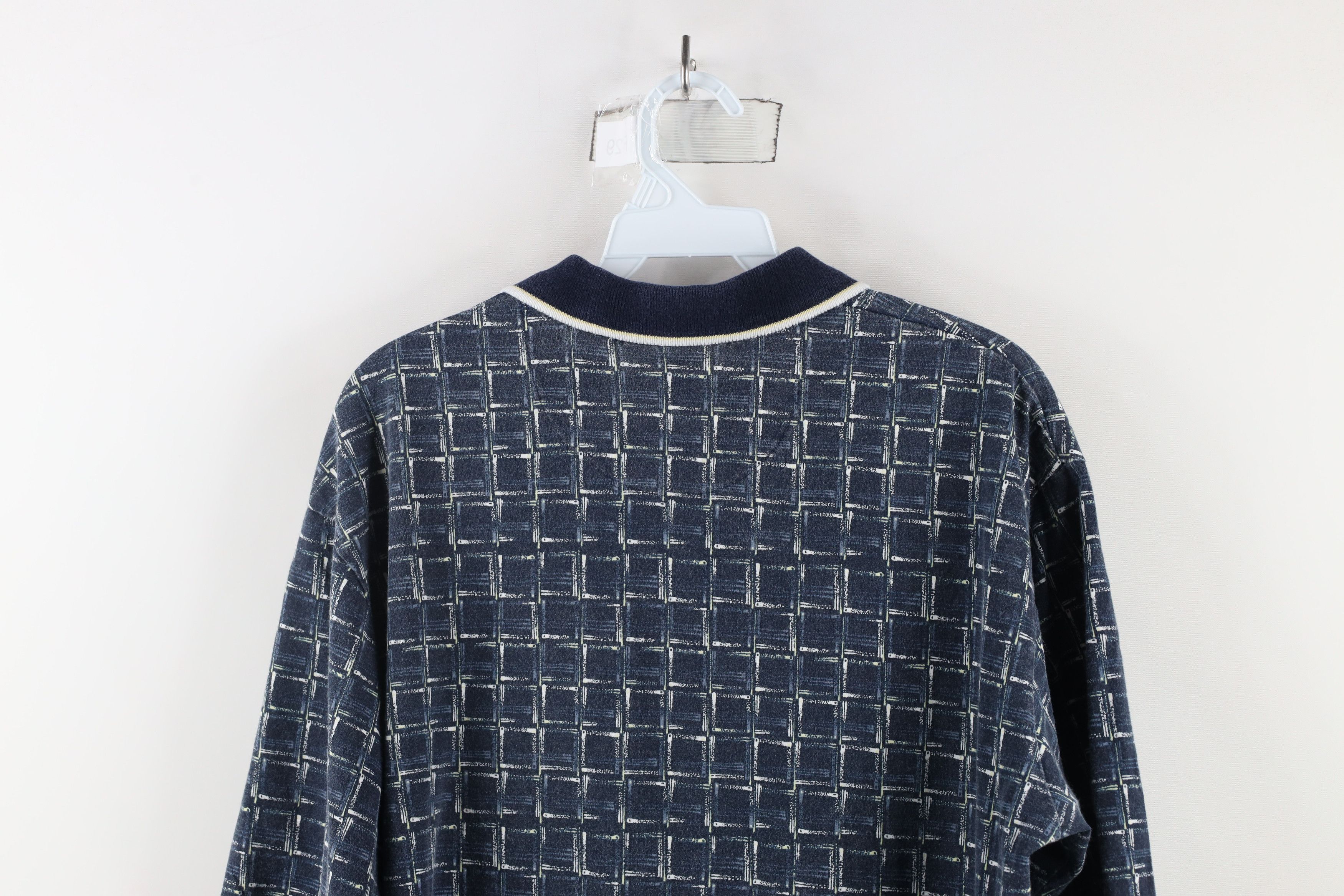 Vintage Vintage 90s Streetwear Checkered Collared Golf Polo Shirt Size US M / EU 48-50 / 2 - 7 Thumbnail