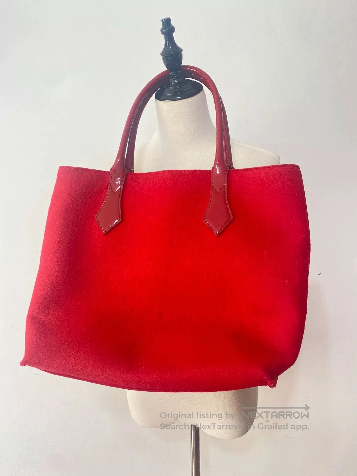 Vivienne Westwood Vivienne Westwood Red Heart Tote Bag. Size ONE SIZE - 4 Thumbnail