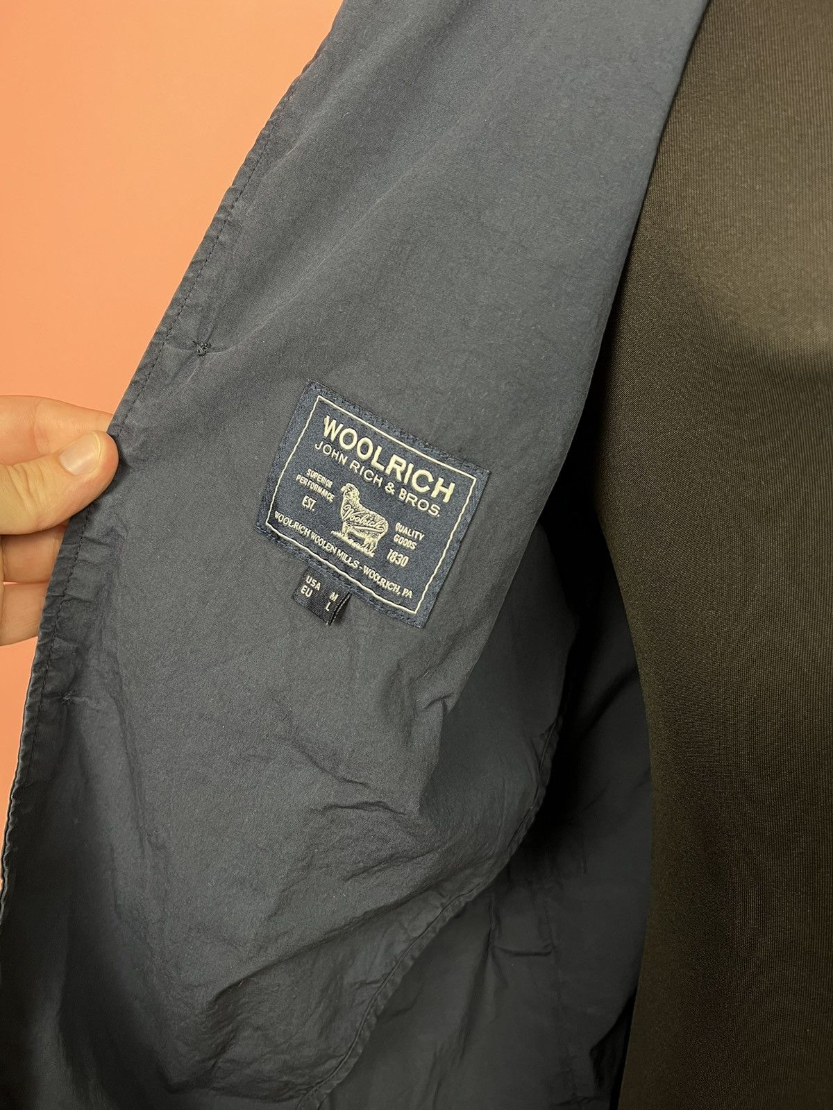 Woolrich Woolen Mills Woolrich John Rich & bros. Blazer jacket classic Size 52L - 11 Thumbnail