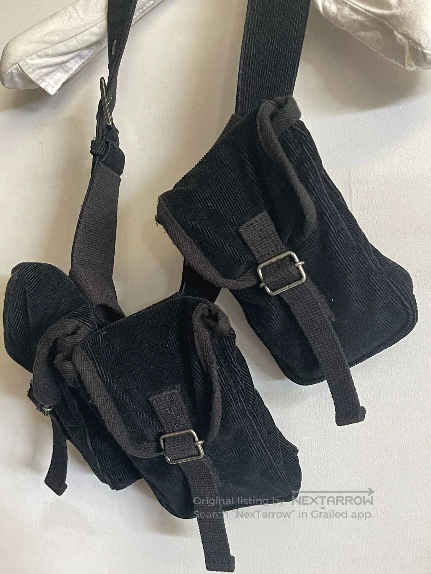 Jean Paul Gaultier corduroy utility belt bag by jean paul gaultier. Size ONE SIZE - 5 Thumbnail