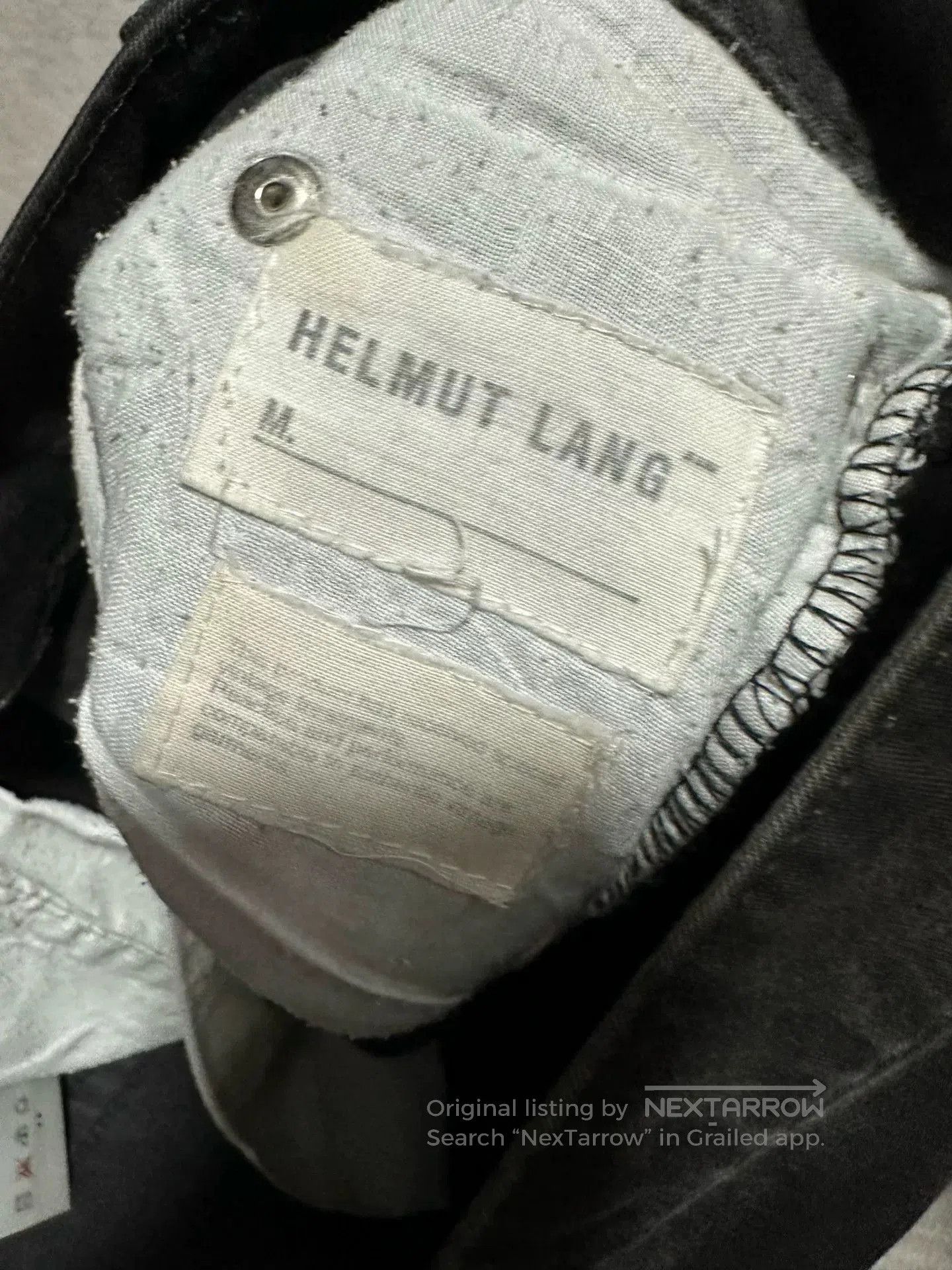 Helmut Lang Helmut Lang Black Denim Pants Size 30. Size US 30 / EU 46 - 6 Thumbnail