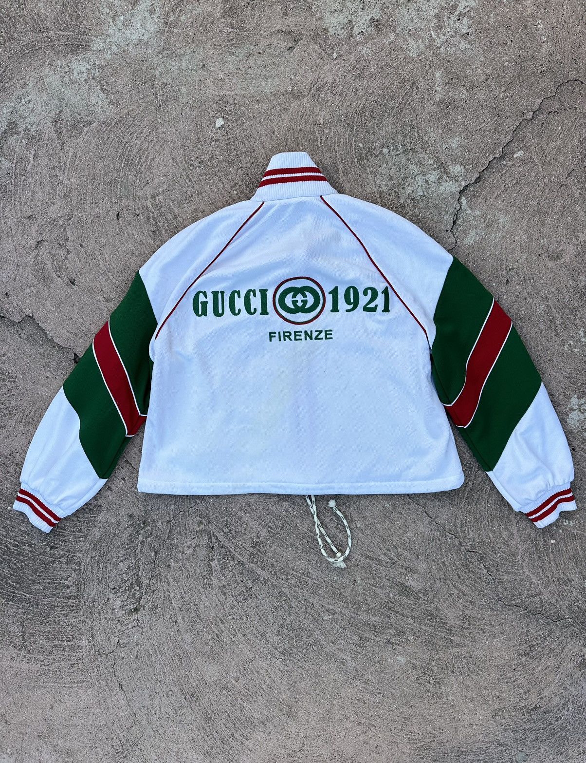 Gucci Gucci Zip Jacket Firenze 1925 White Size US S / EU 44-46 / 1 - 1 Thumbnail