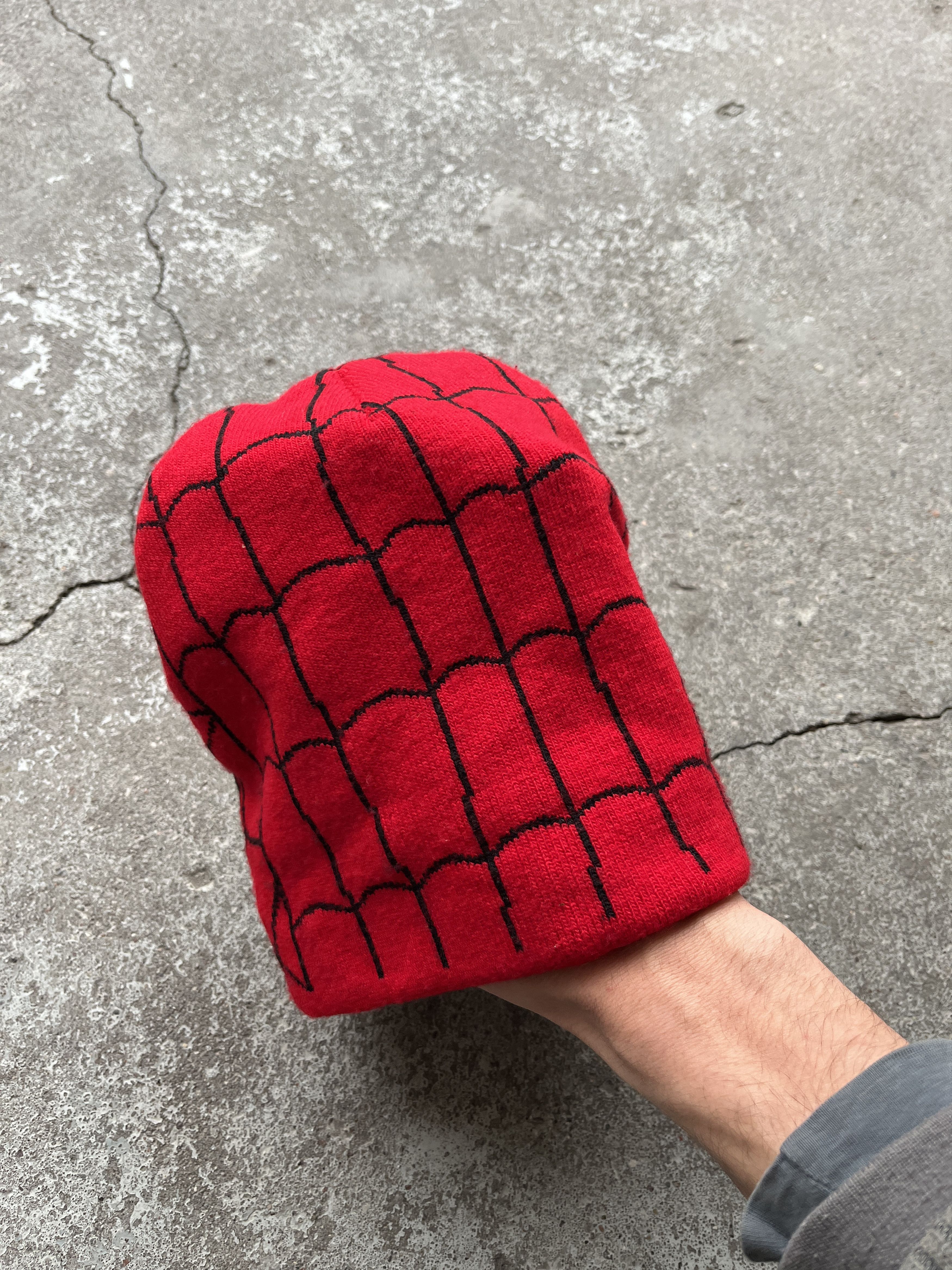 Other Spider-Man vintage cut-out eyes Y2K cap Size ONE SIZE - 3 Thumbnail