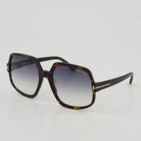 image of NWT Tom Ford Ft0992 - 52W Delphine Sunglasses in Blue, Women's