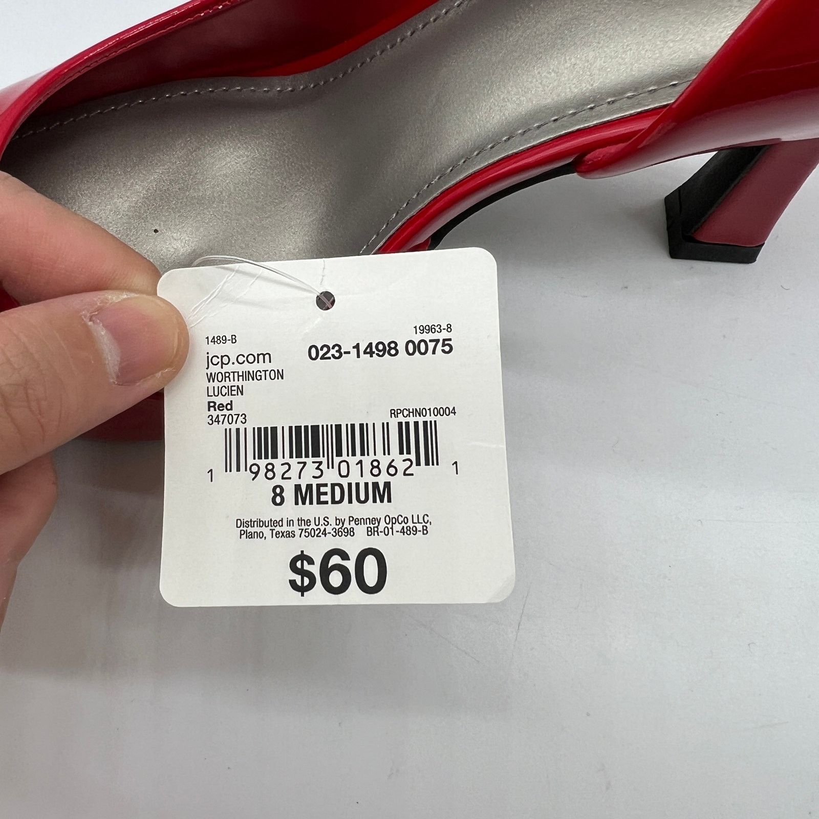 Other Worthington Lucien Women Red Shoes Size 9 MEDIUM Size US 9 / IT 39 - 6 Thumbnail