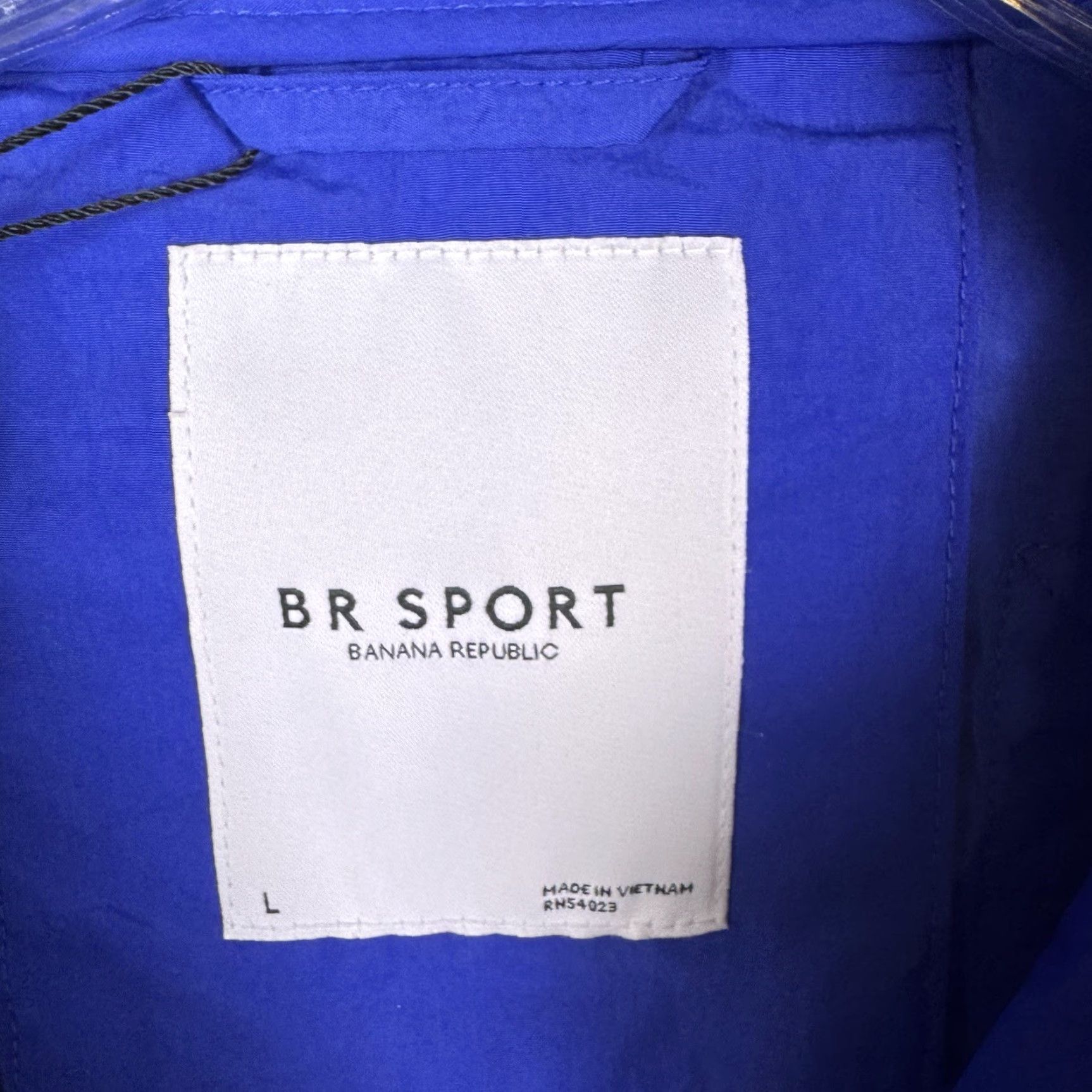 Banana Republic Banana Republic Jacket Womens L Sport Windbreaker Anorak Packable Wind Water Res Blue Regular Size Size L / US 10 / IT 46 - 5 Thumbnail