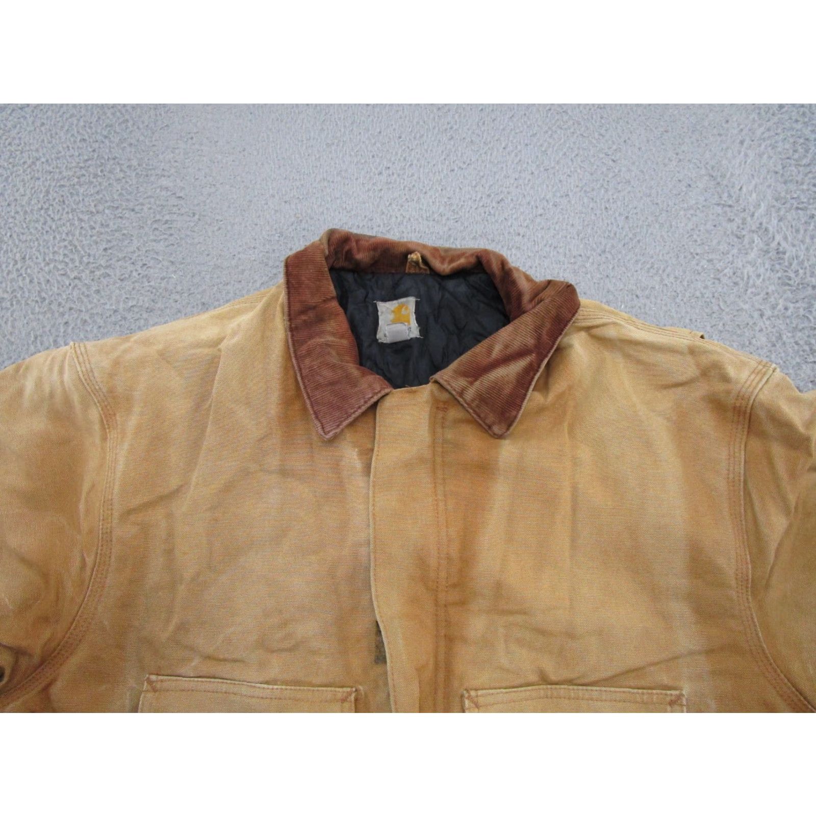 Carhartt VINTAGE Carhartt C003 Duck Quilted Lined Coat Jacket USA Made Size XLT Men Jacket Carhartt Brown Duck Quilted USA C003 XLT Men Size US XL / EU 56 / 4 - 5 Thumbnail