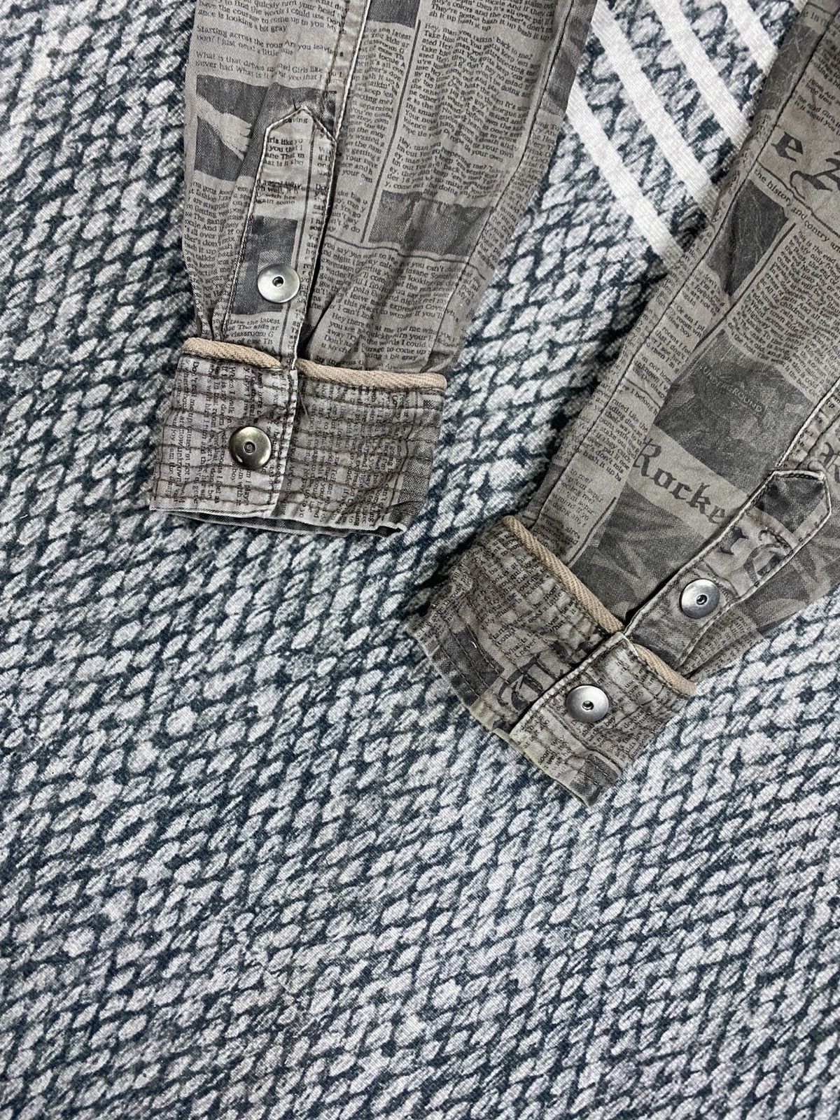 In The Attic Vintage In The Attic Wallpapers Pattern Jacket Size US M / EU 48-50 / 2 - 8 Thumbnail