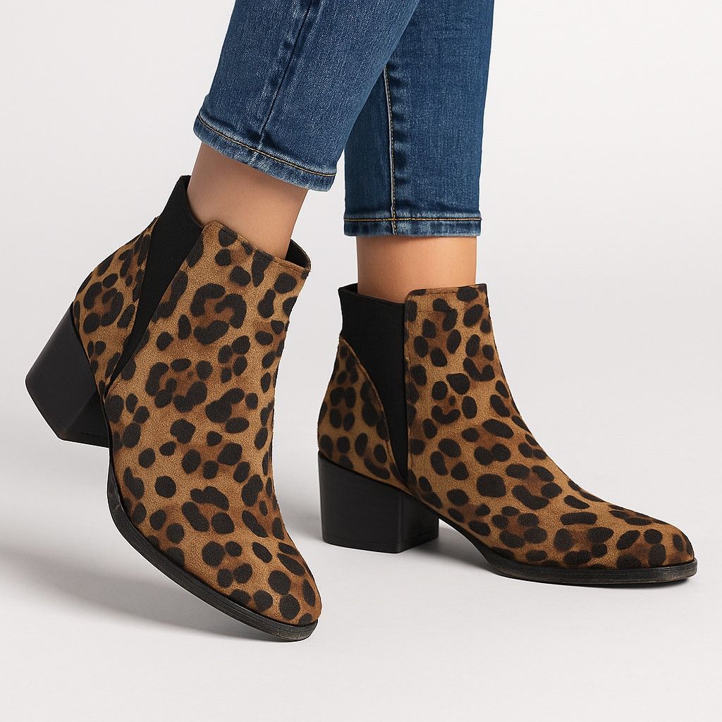 Chinese Laundry Chinese Laundry Finn Leopard Print Ankle Bootie Women’s 6.5 Size US 6.5 / IT 36.5 - 1 Thumbnail