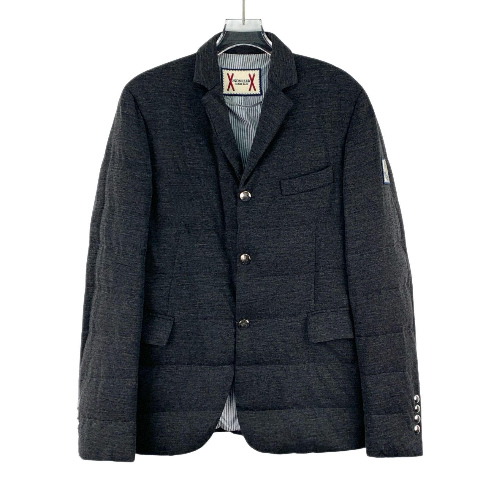 Moncler Moncler x Thom Browne Wool Down Blazer 38R Size 38R - 1 Thumbnail