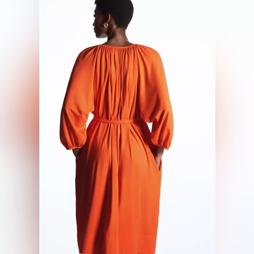 Cos NWT COS Belted Puff-Sleeved Dress Size M / US 6-8 / IT 42-44 - 2 Thumbnail
