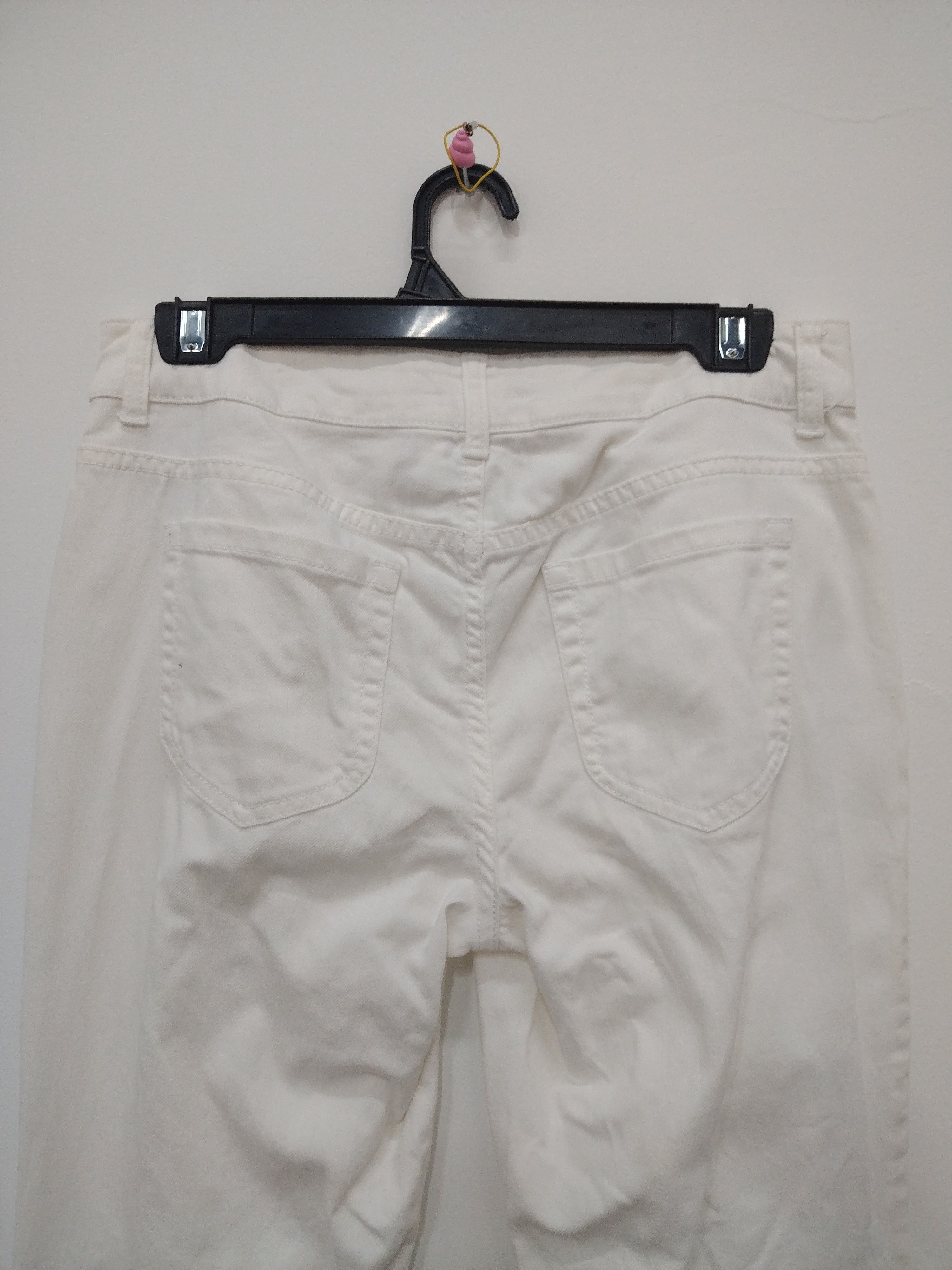 Japanese Brand Simply Nice cool flared jeans.. Chicos platinum denim Size 30" / US 8 / IT 44 - 7 Thumbnail