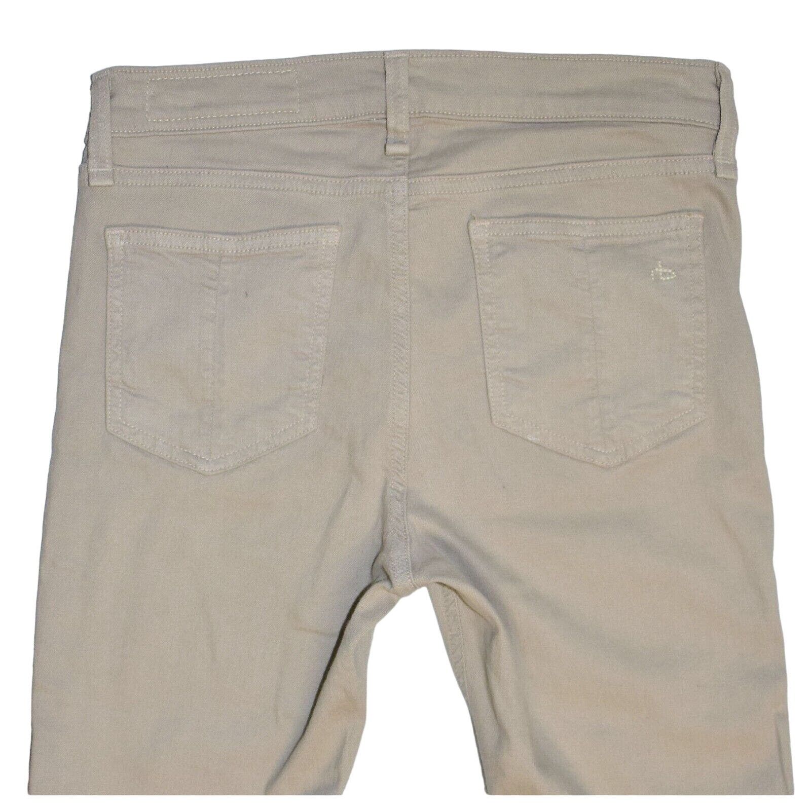Rag & Bone RAG & BONE Beige W/Black Stripe Skinny Jeans Size 26 W28 Size 28" / US 6 / IT 42 - 4 Thumbnail