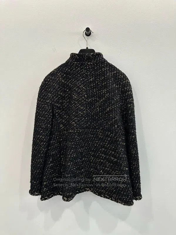 Chanel Chanel Black Wool Oversized Coat . Size XL / US 12-14 / IT 48-50 - 2 Thumbnail