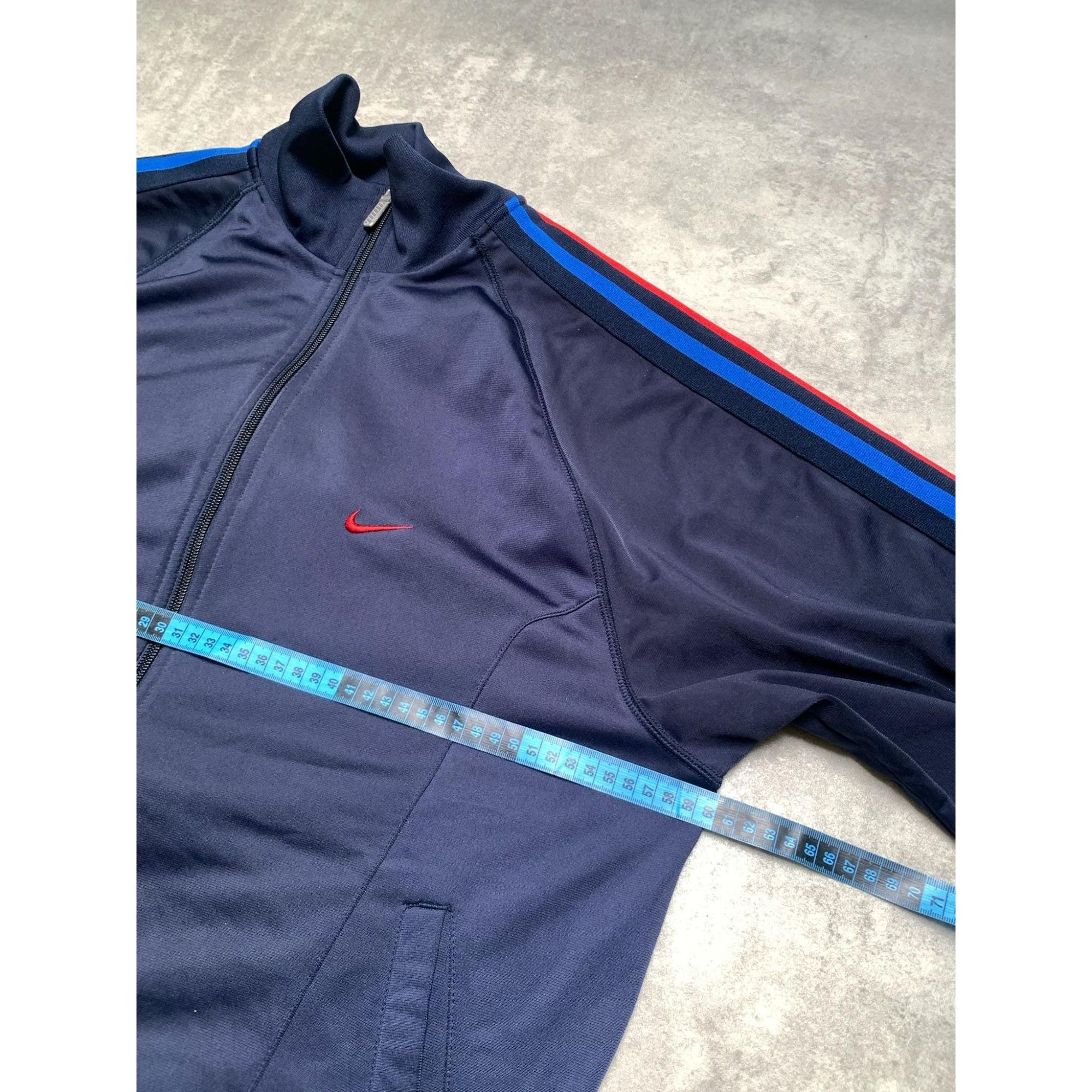 Nike Vintage Nike track set jacket + pant mens size M - L blue Size US M / EU 48-50 / 2 - 5 Thumbnail