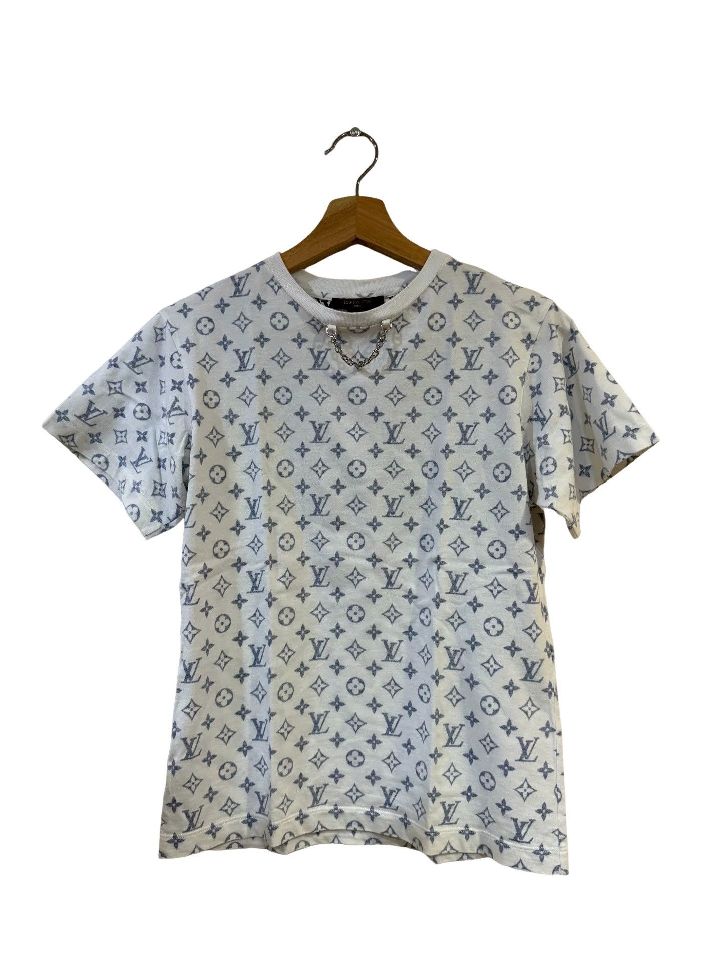 Louis Vuitton Louis Vuitton Monogram Chain T-Shirt S Size US S / EU 44-46 / 1 - 1 Thumbnail