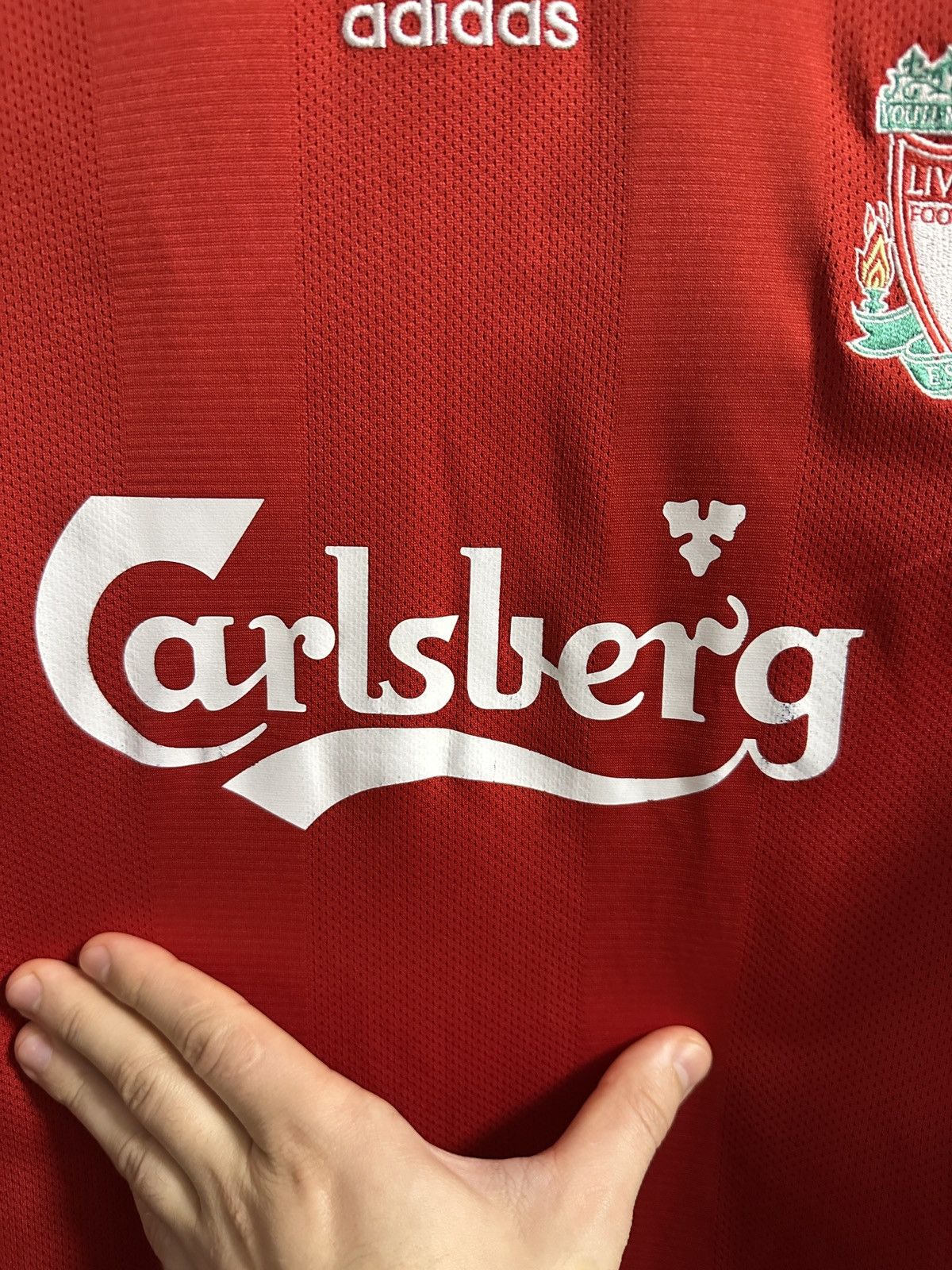 Adidas Rare Vintage Soccer Jersey Torres Liverpool Adidas Centr Size US M / EU 48-50 / 2 - 4 Thumbnail
