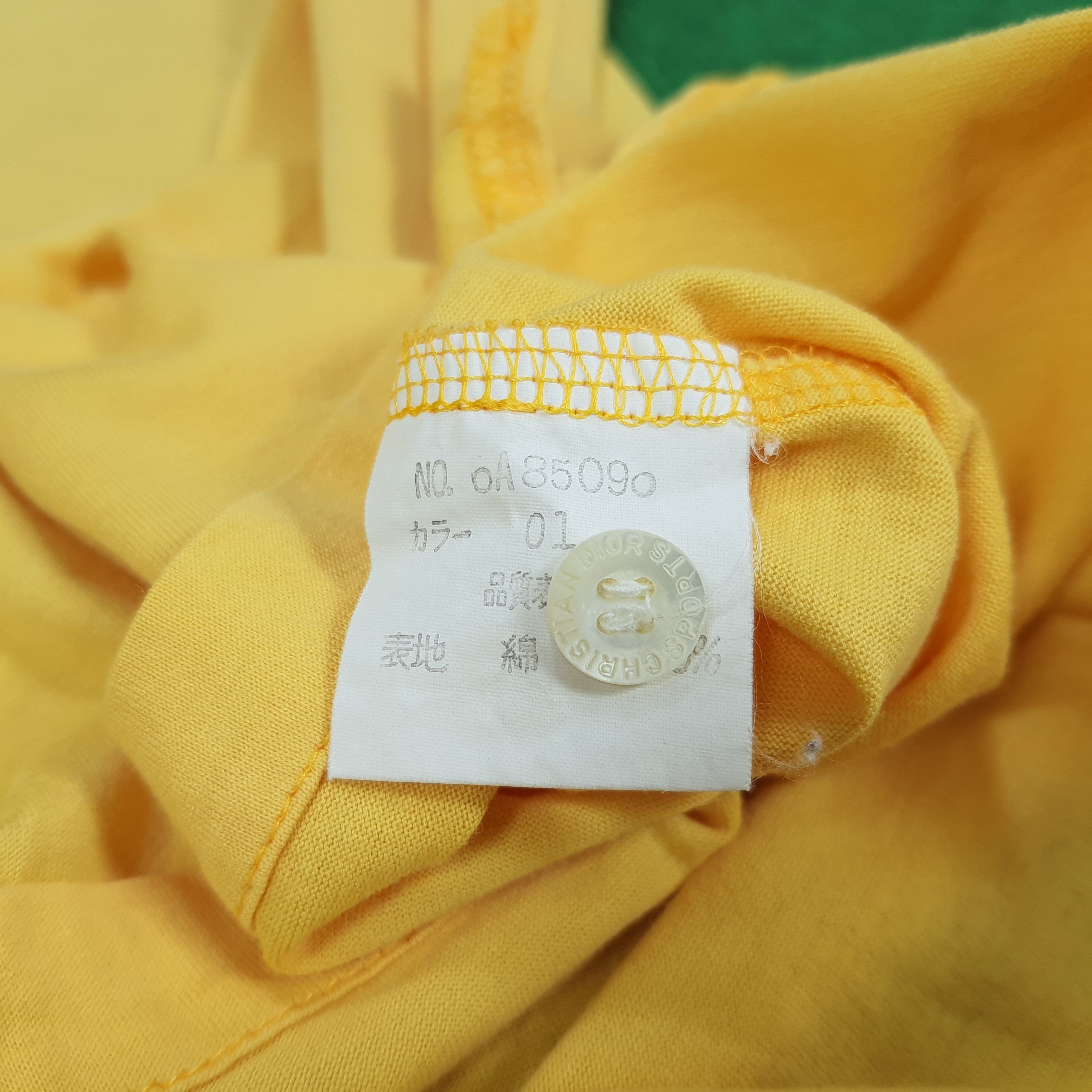 Christian Dior Monsieur × Vintage Vintage Christian Dior Sports Designer Polo Shirt Size US M / EU 48-50 / 2 - 5 Thumbnail