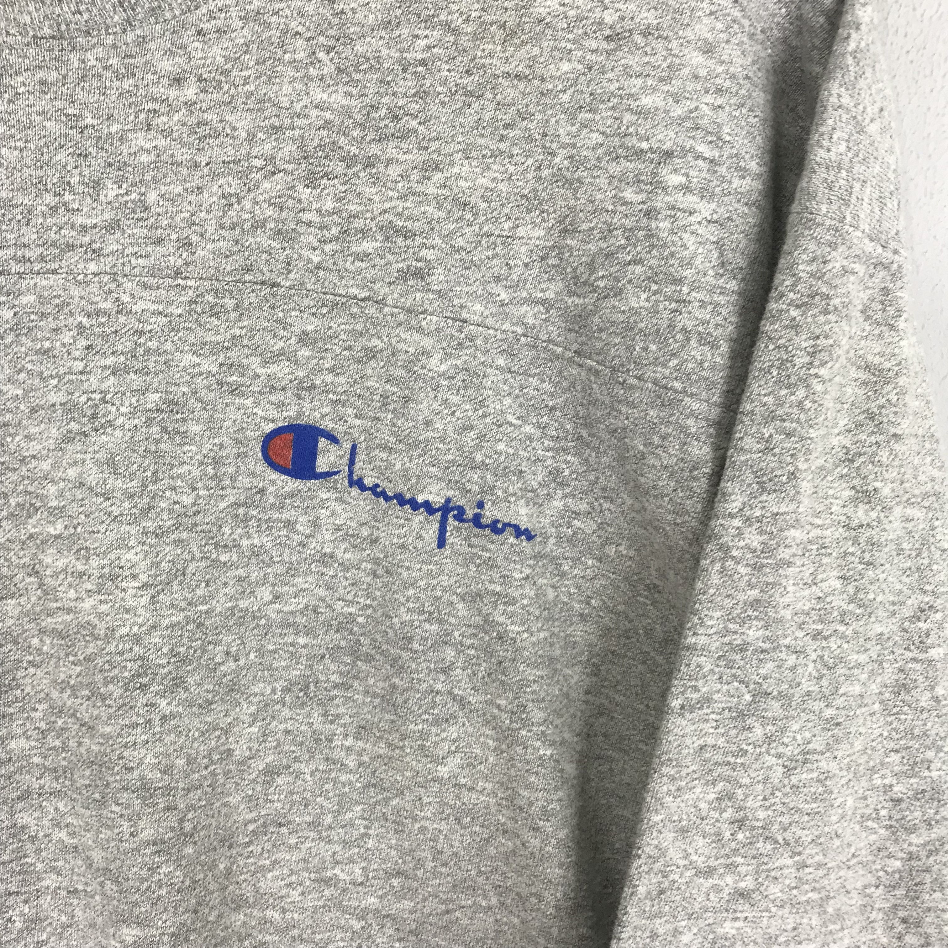 Champion Vintage Champion Script Logo Sportswear Crewneck Tshirt Size US XL / EU 56 / 4 - 5 Thumbnail
