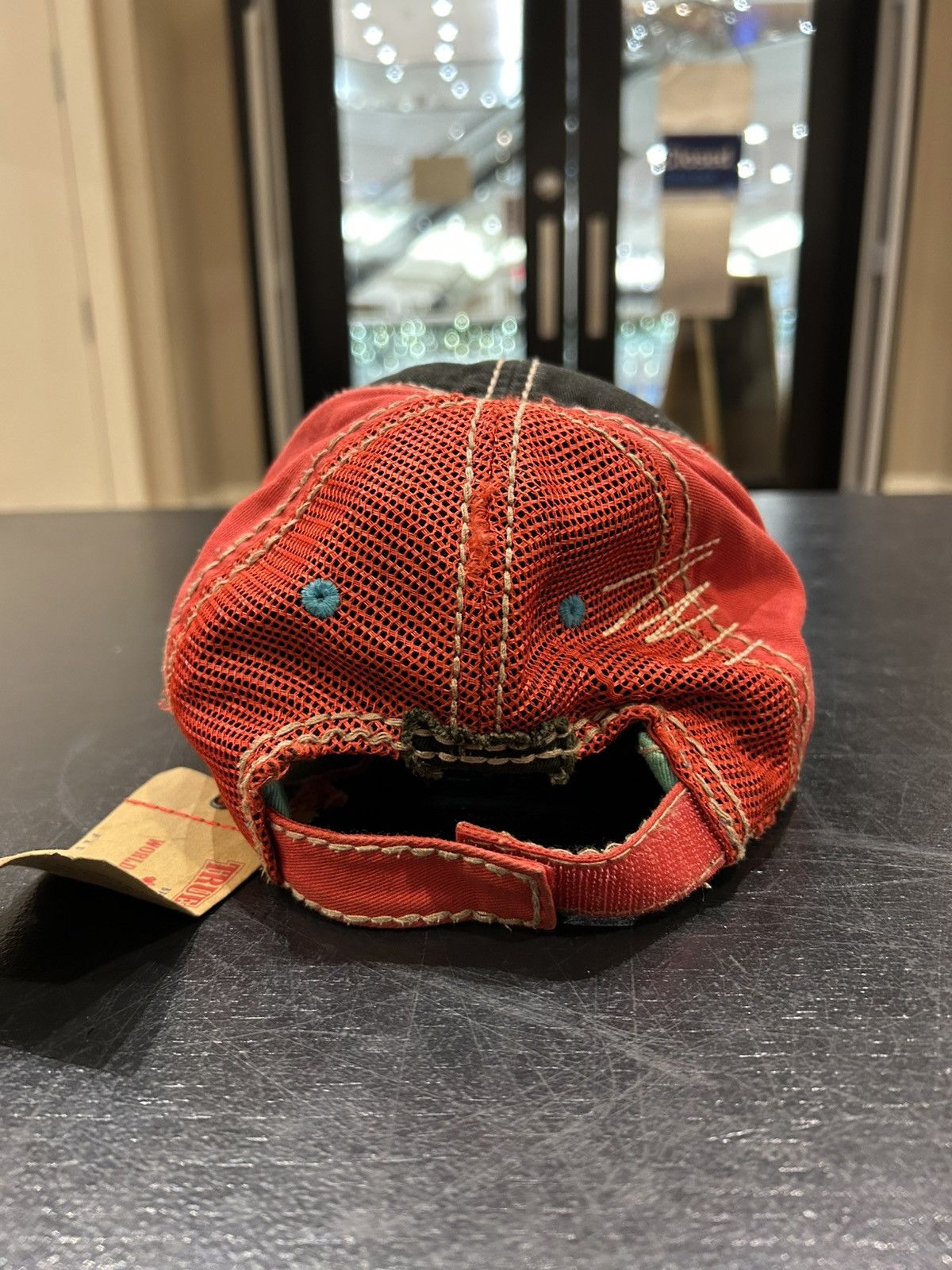 True Religion True Religion Patch Quilted Trucker Cap Size ONE SIZE - 4 Thumbnail