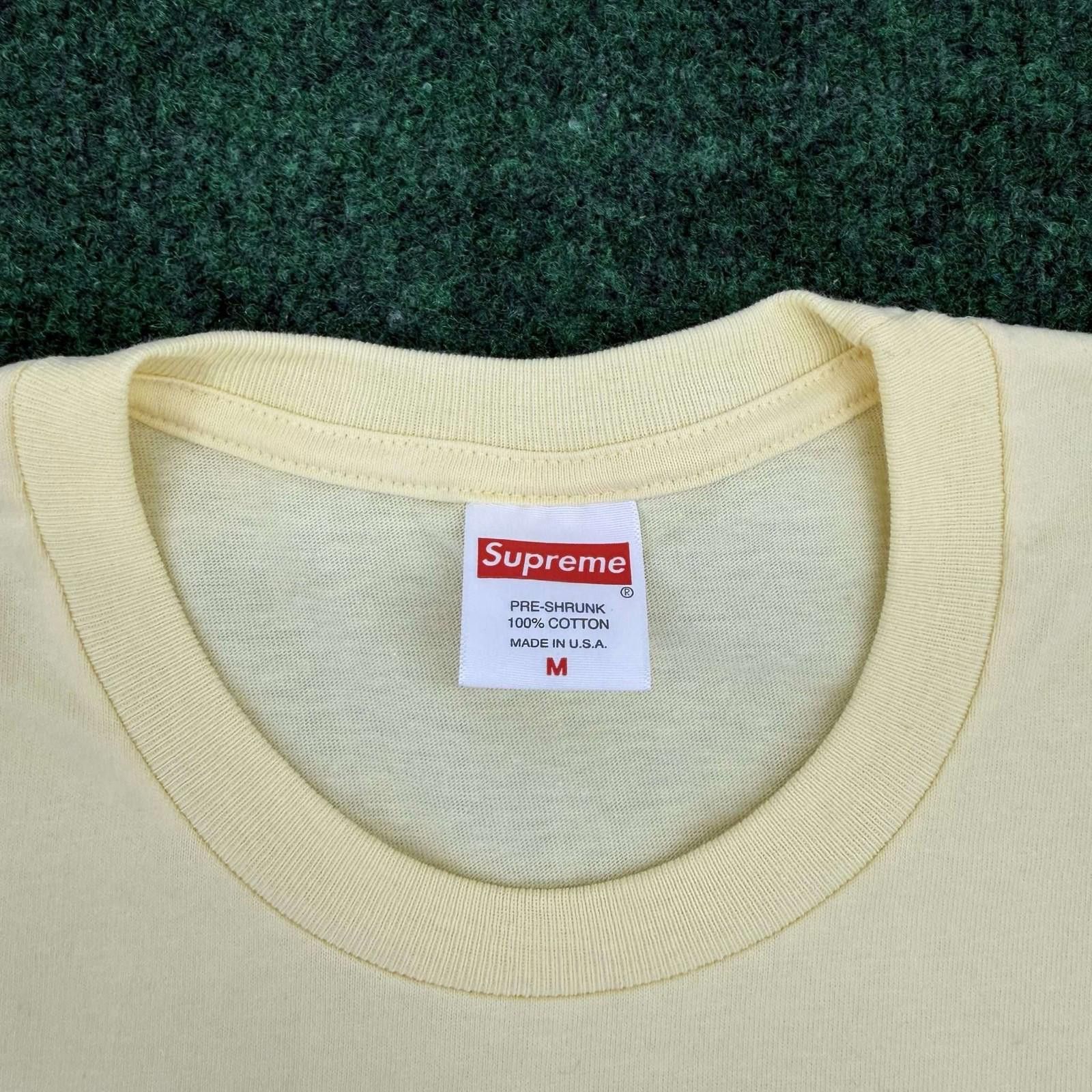 Supreme Supreme Al Green Tee Yellow M New Size US M / EU 48-50 / 2 - 3 Thumbnail
