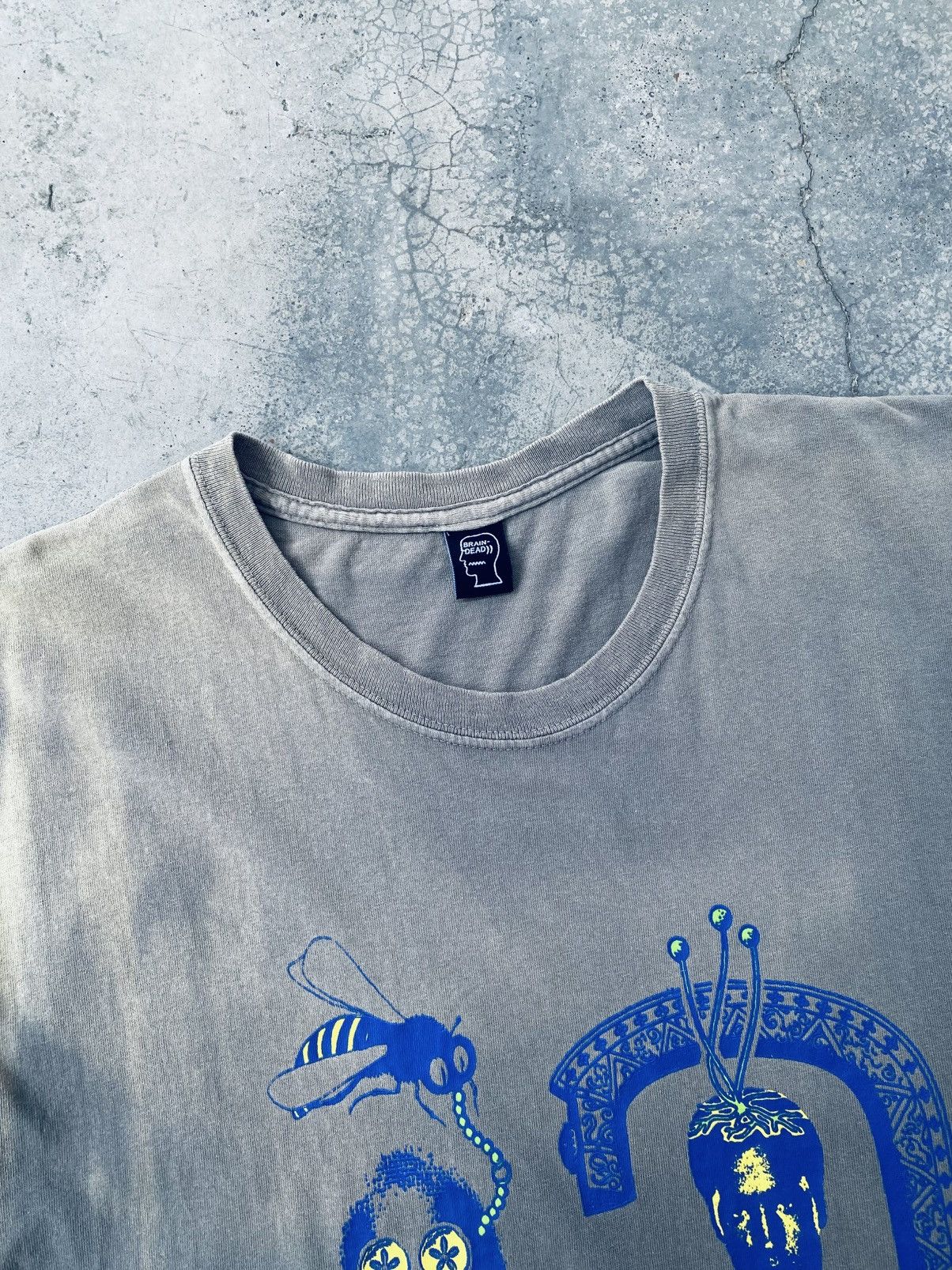 Brain Dead Brain Dead x Joseph Carey Merrick Sun Faded Tees Size US L / EU 52-54 / 3 - 13 Thumbnail