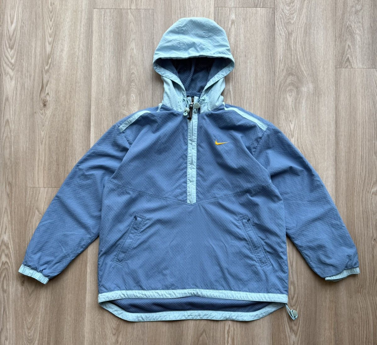 Vintage Nike Blue Anorak Jacket