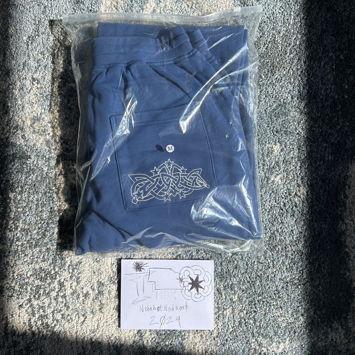 Crash Vancouver SPORT DiViSiON EMBROiDERED FRENCH TERRY SWEATPANTS JOGGERS Size US 31 - 16 Thumbnail