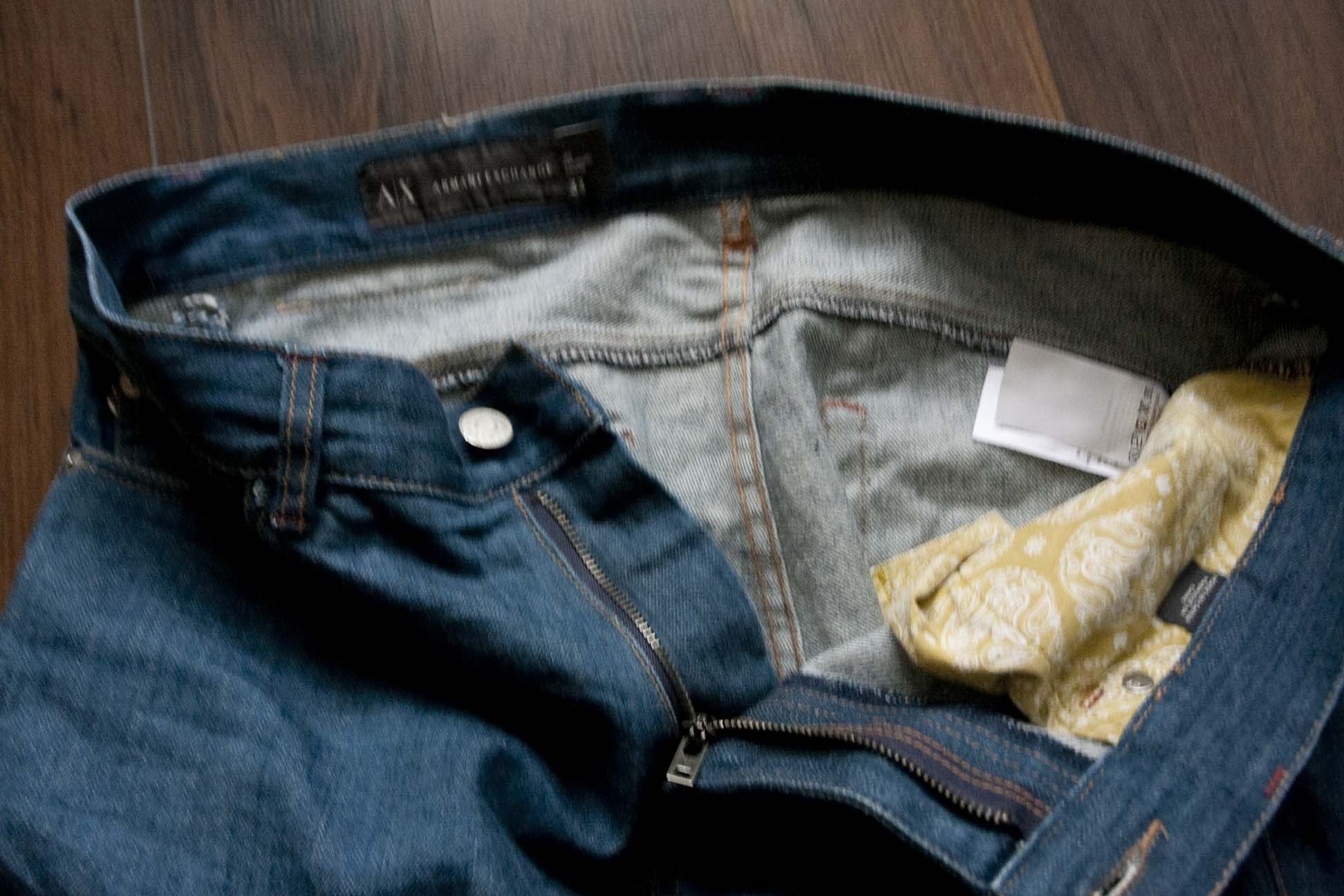 Armani Exchange Armani Exchange Jeans Selvedge Size 33x33 Size US 33 - 7 Thumbnail
