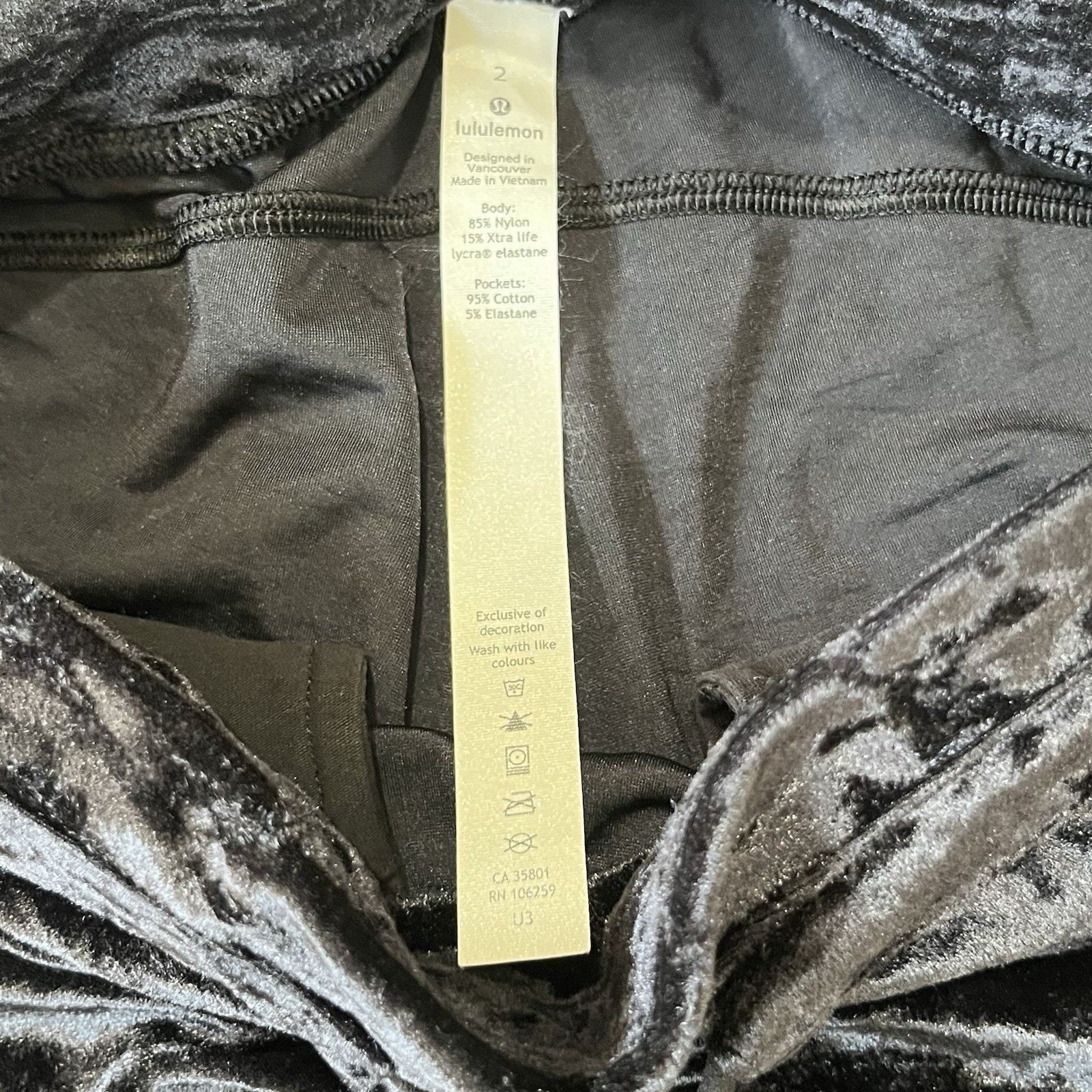 Lululemon Se 2 Lululemon Ready to Crush High-Rise Velour Jogger Size 26" / US 2 / IT 38 - 4 Thumbnail