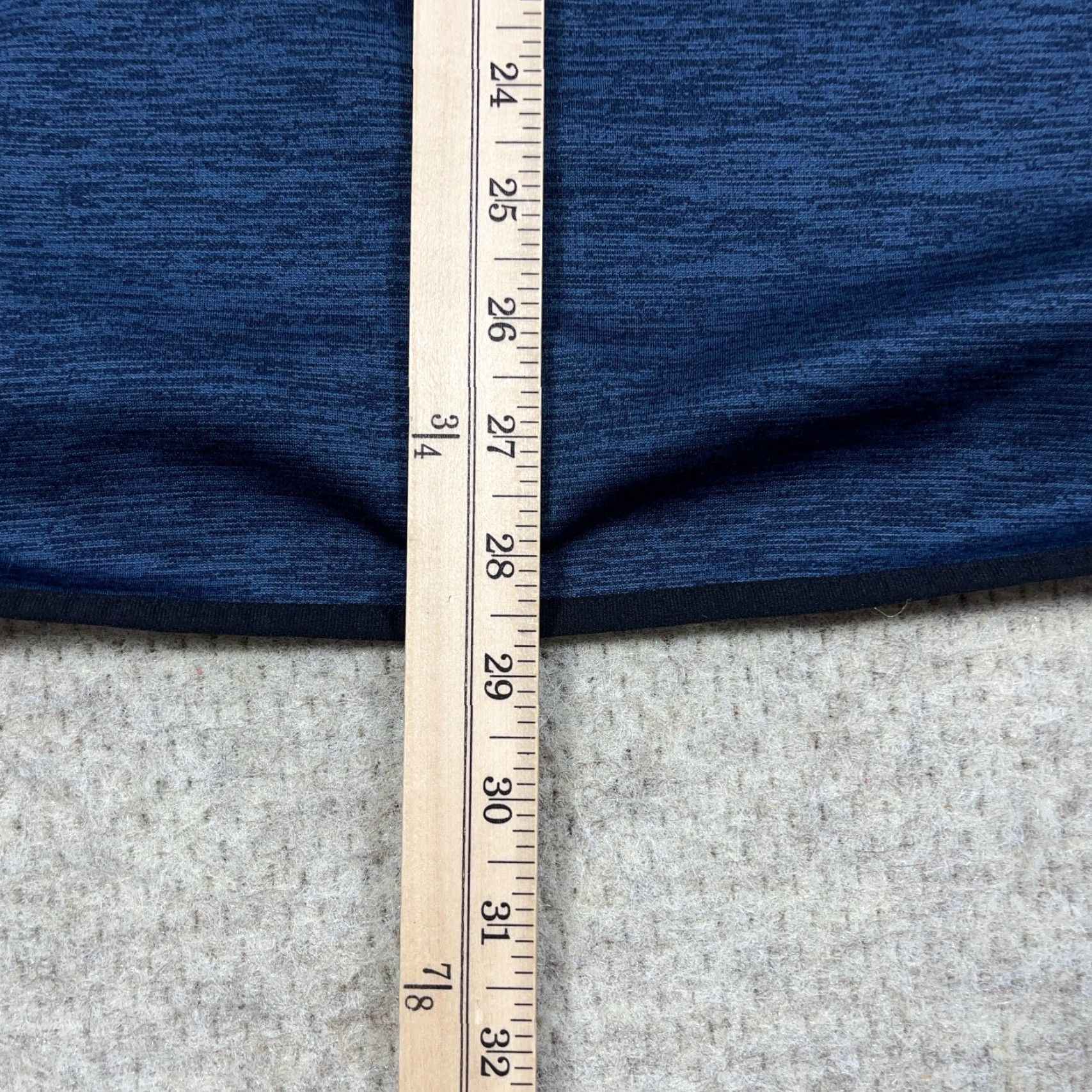 Under Armour Under Armour Sweatshirt Men XL Blue 1/4 Zip Pullover Heather Fleece Mock Neck Regular/Lightweight 4 Season Sports Outdoor Wien Mens Size US XL / EU 56 / 4 - 6 Thumbnail