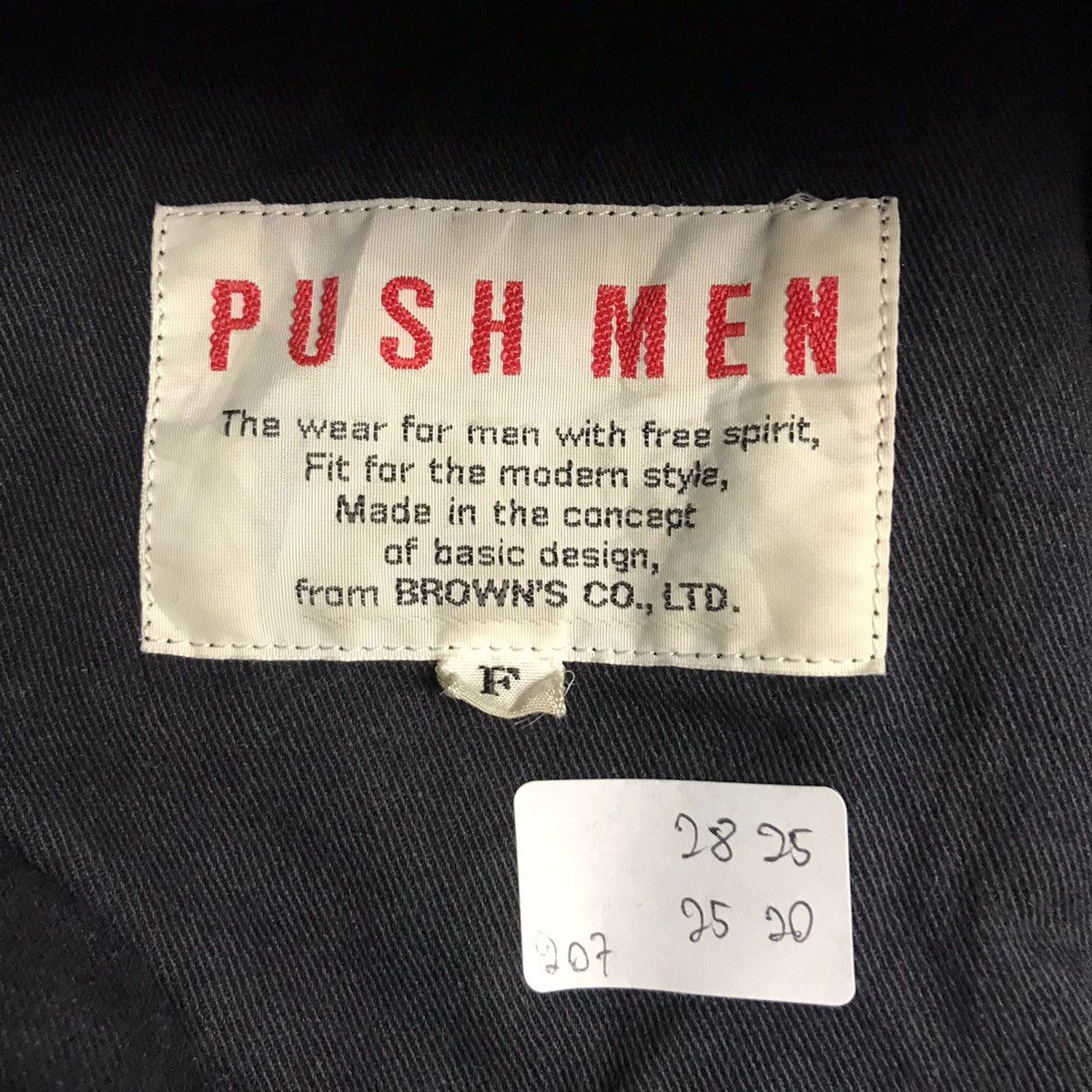 Japanese Brand PUSH MEN JAPANESE DESIGN BOMBER NAVY JACKET Size US L / EU 52-54 / 3 - 7 Thumbnail