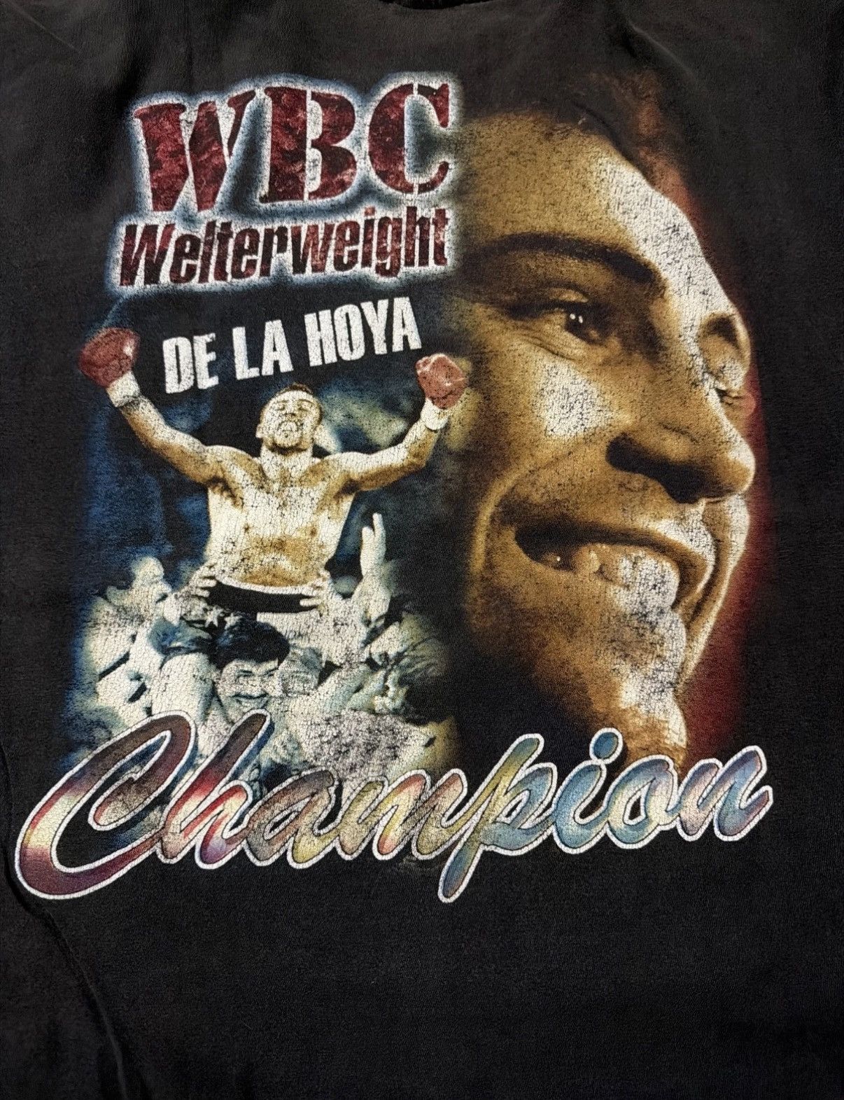 Other Vintage Oscar Dela Hoya Golden Boy Rap Tee WBC Large Rare Size US L / EU 52-54 / 3 - 6 Thumbnail