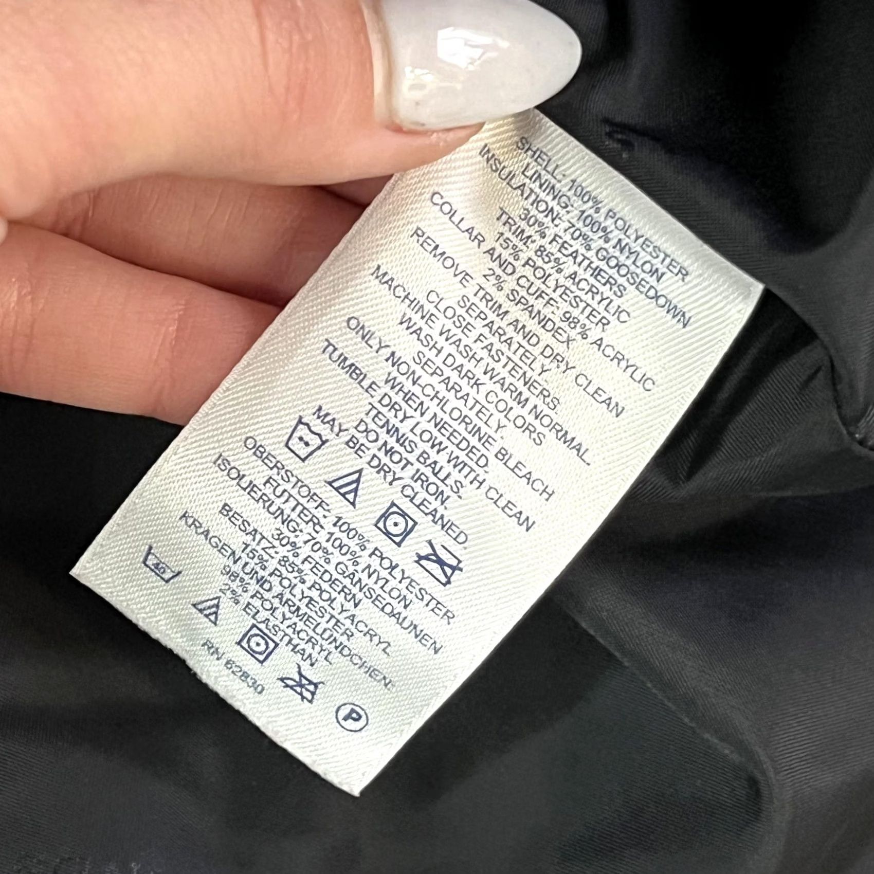 Lands' End Lands' End Vest Womens Large Black Quilted Down Puffer Full Zip Pockets Outdoor Size L / US 10 / IT 46 - 5 Thumbnail