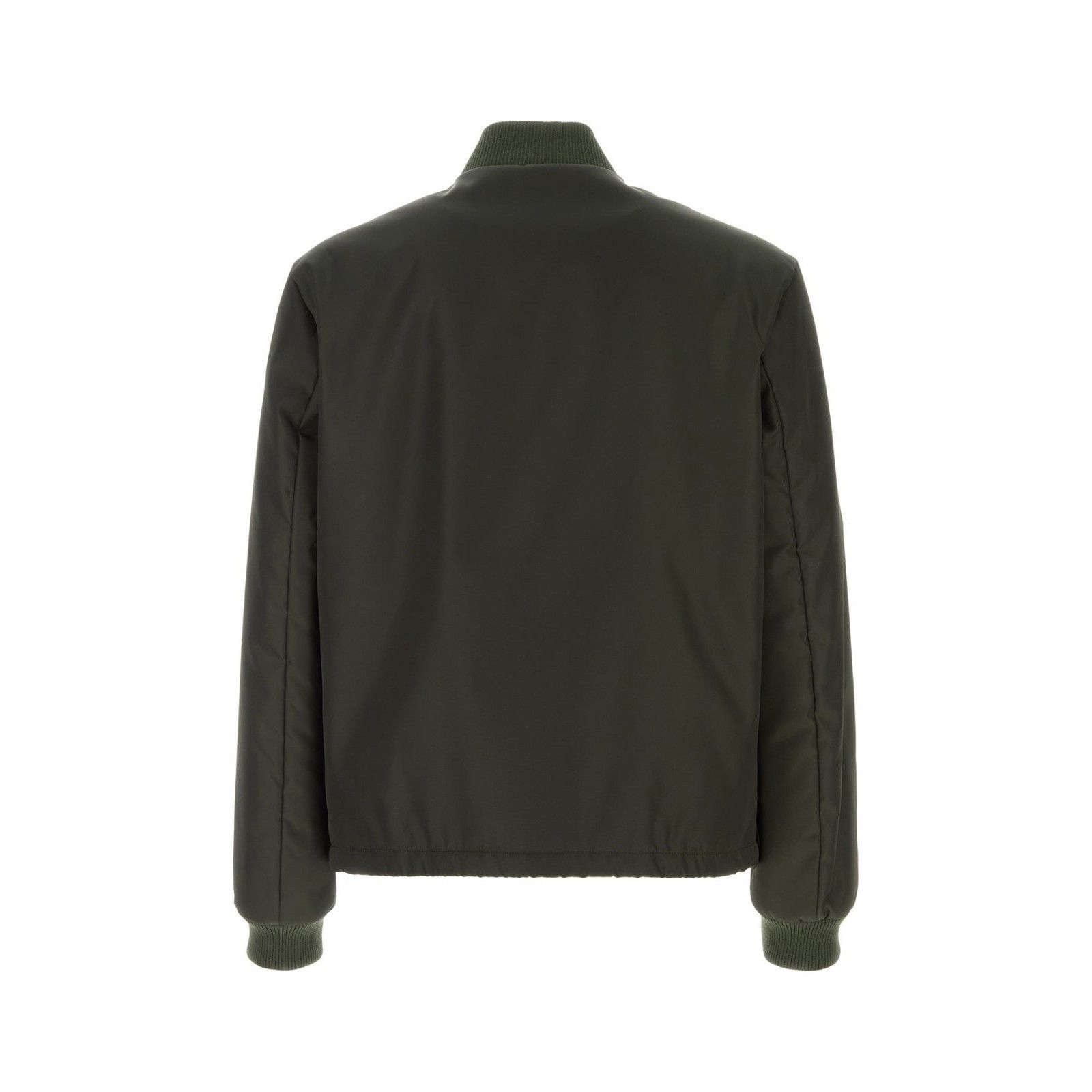 Prada PRADA Bottle Green Nylon Down Bomber Jacket New & Authentic Size US XL / EU 56 / 4 - 2 Thumbnail