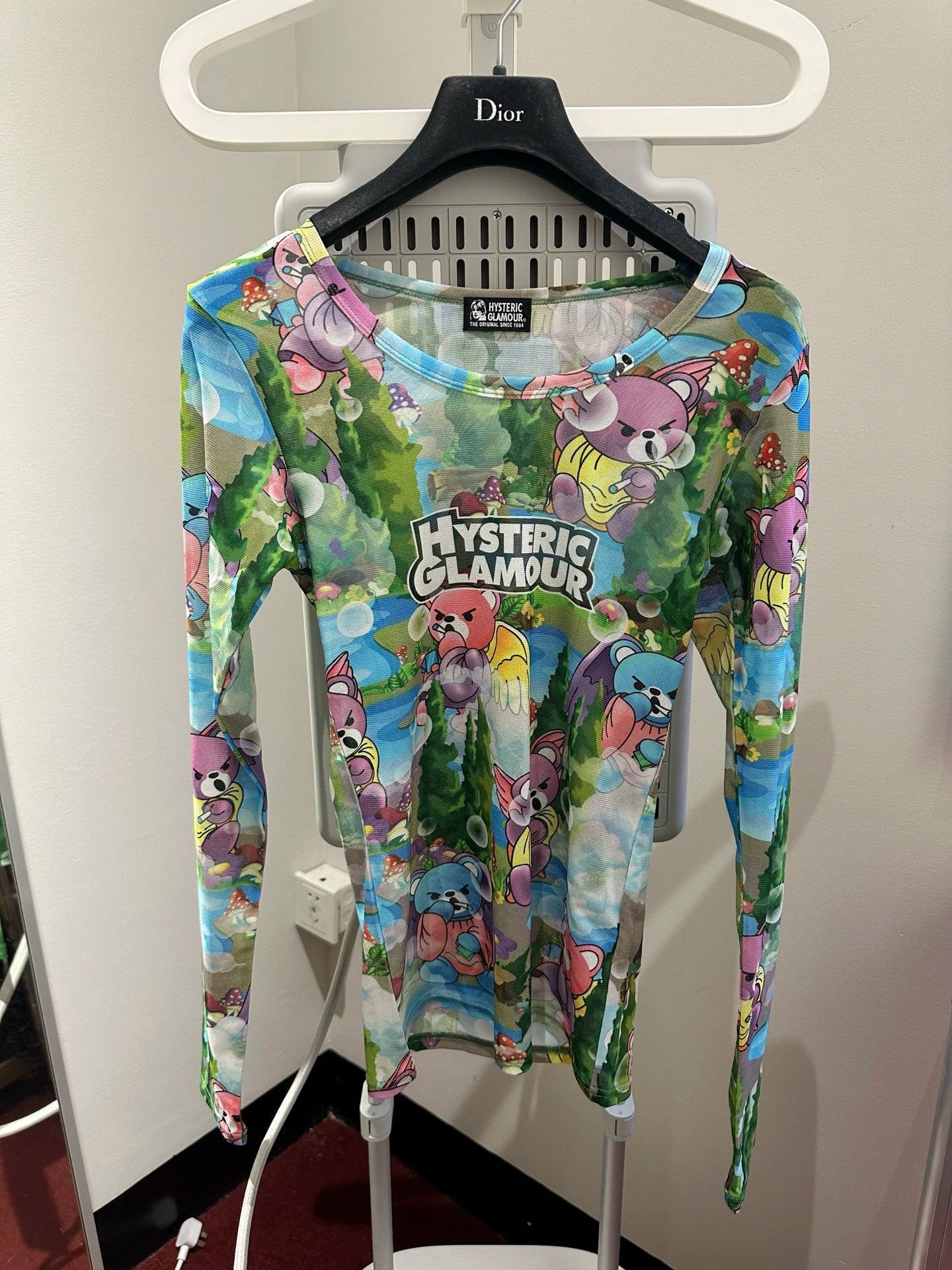 Hysteric Glamour hysteric glamour rare bear mesh stretchy top Size ONE SIZE - 1 Thumbnail