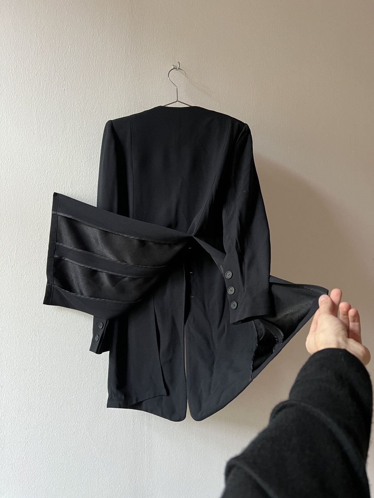Sonia Rykiel Sonia Rykiel Full Pants Blazer Set Ann Demeulemeester Style Size 27" / US 4 / IT 40 - 18 Thumbnail