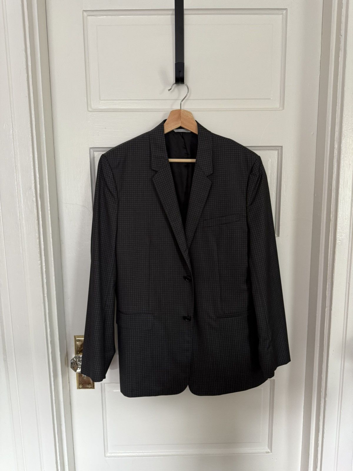 Dior Wool Checked Blazer - Size 50 Size 40R - 1 Thumbnail