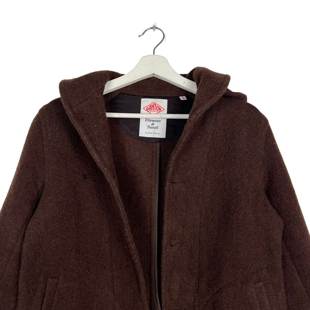 Danton 🔥DANTON WOOL OVERCOAT Size US S / EU 44-46 / 1 - 3 Thumbnail