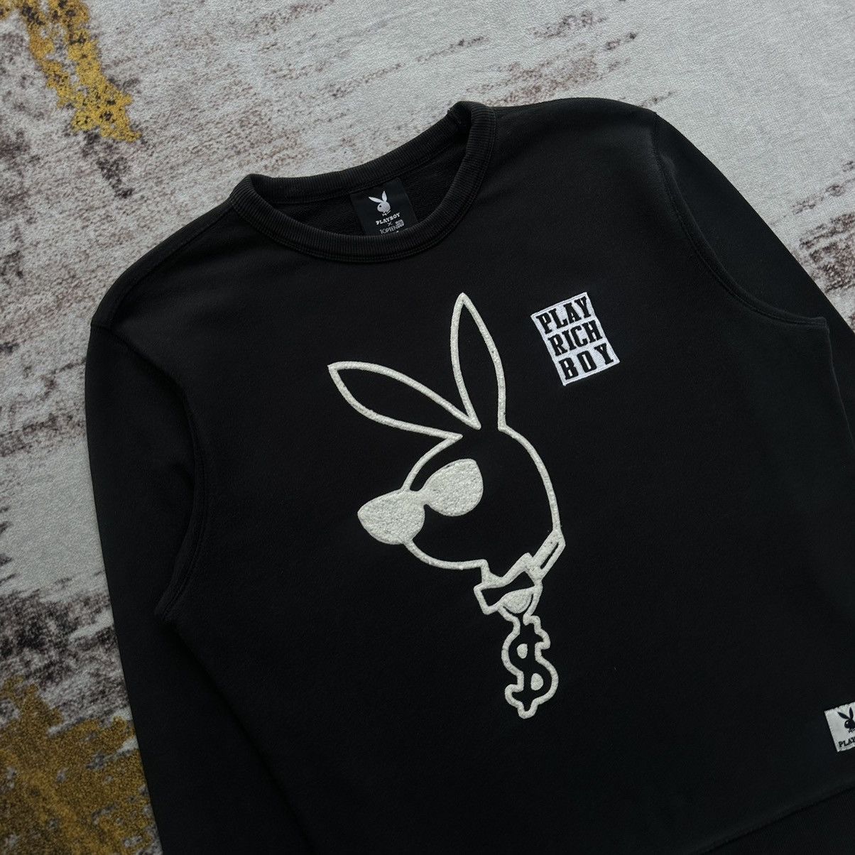 Playboy VINTAGE PLAYBOY X TOPTEN EMBROIDERY LOGO MAGAZINE SWEATSHIRT Size US M / EU 48-50 / 2 - 3 Thumbnail