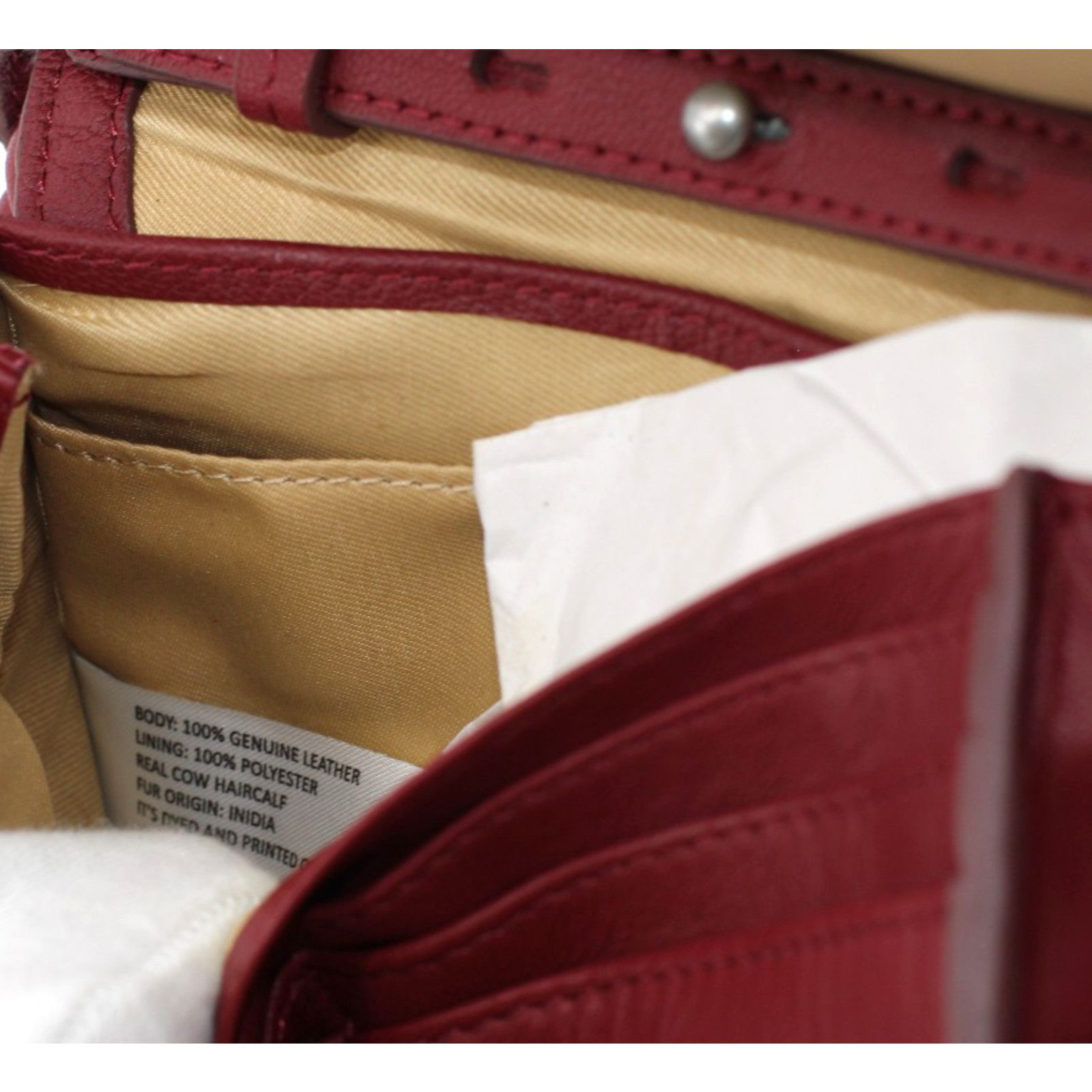 Lucky Brand New LUCKY BRAND Jiah Leather Wristlet Crossbody Bag $118 Size ONE SIZE - 4 Thumbnail