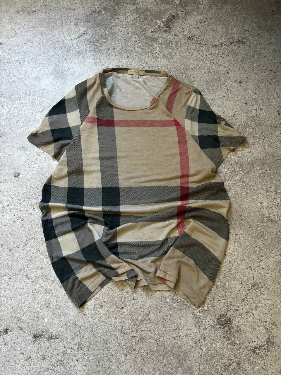 Burberry Burberry Ultra-Thin Cage Women Shirt Stretchable Size L / US 10 / IT 46 - 1 Thumbnail