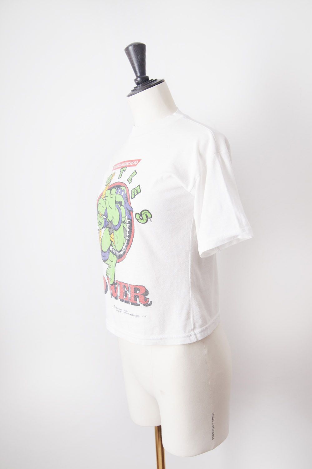Vintage Vintage 1990 Teenage Mutant Ninja Turtle t-shirt Size XS / US 0-2 / IT 36-38 - 3 Thumbnail