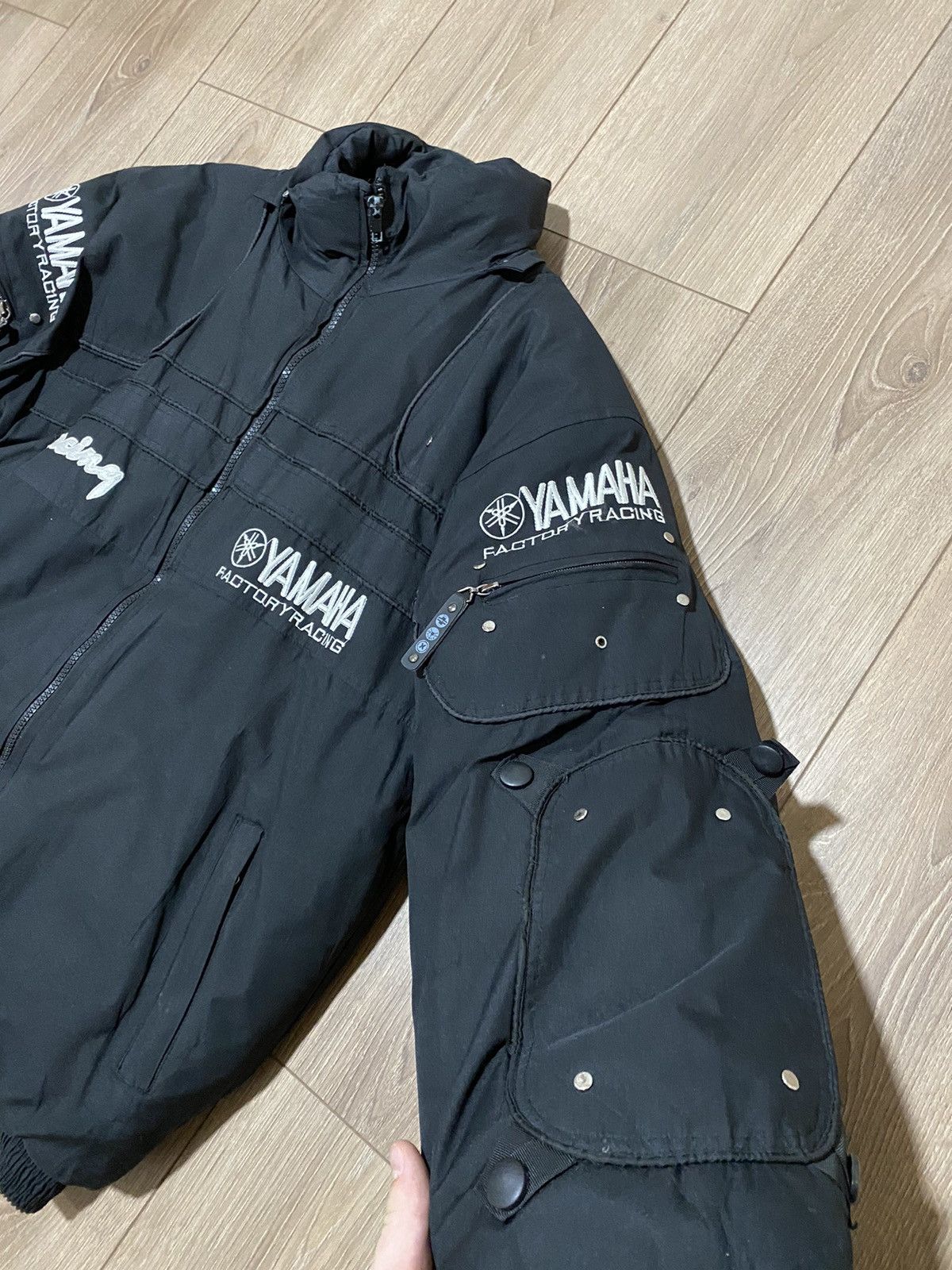 Formula 1 Yamaha jacket puffer Racing Moto black NASCAR Size US S / EU 44-46 / 1 - 5 Thumbnail