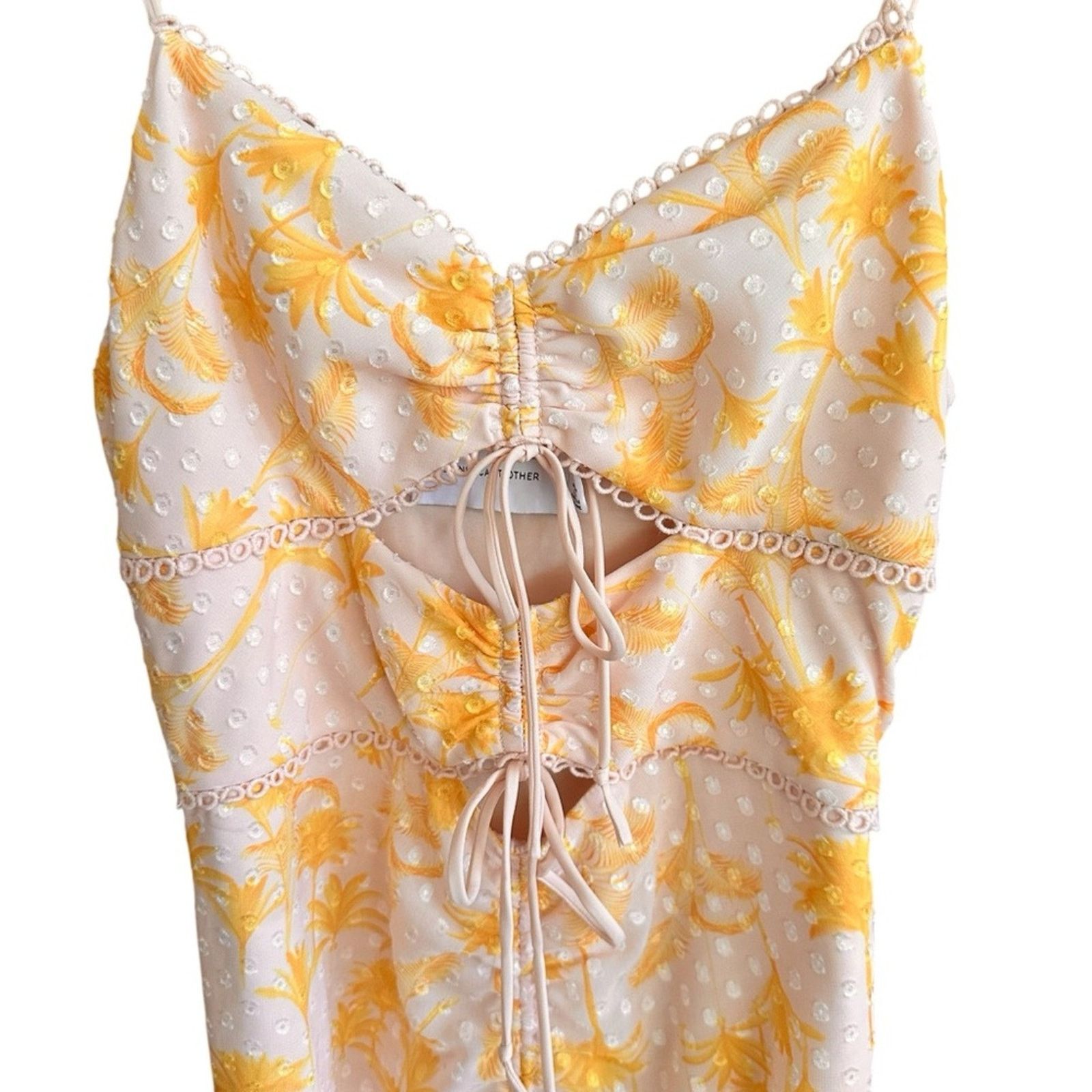REVOLVE Revolve Significant Other Angelina Dress – Pineapple Palm Size S / US 4 / IT 40 - 6 Thumbnail