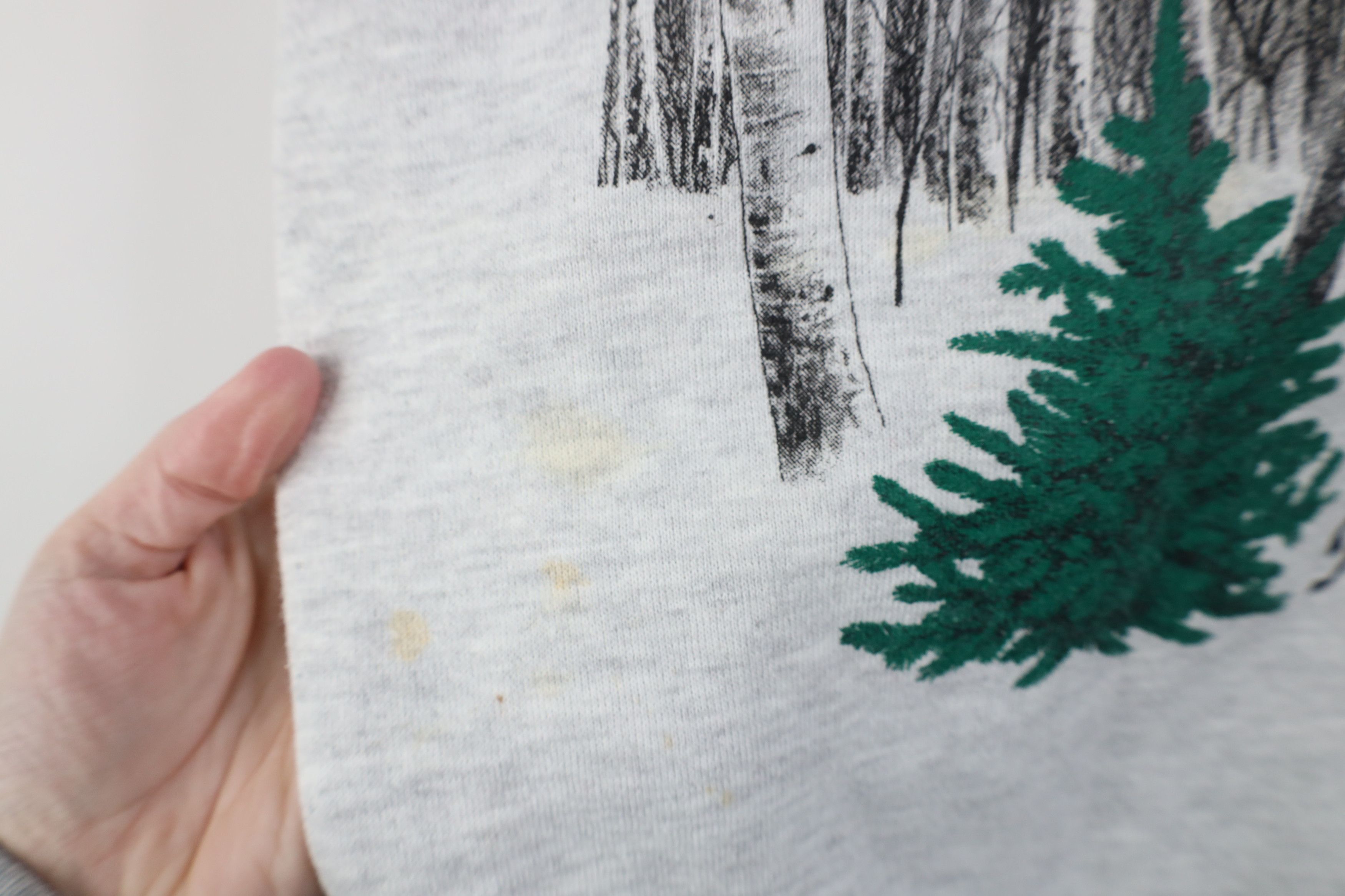 Vintage Vintage 90s Streetwear Lakes of the North Sweatshirt USA Size L / US 10 / IT 46 - 6 Thumbnail