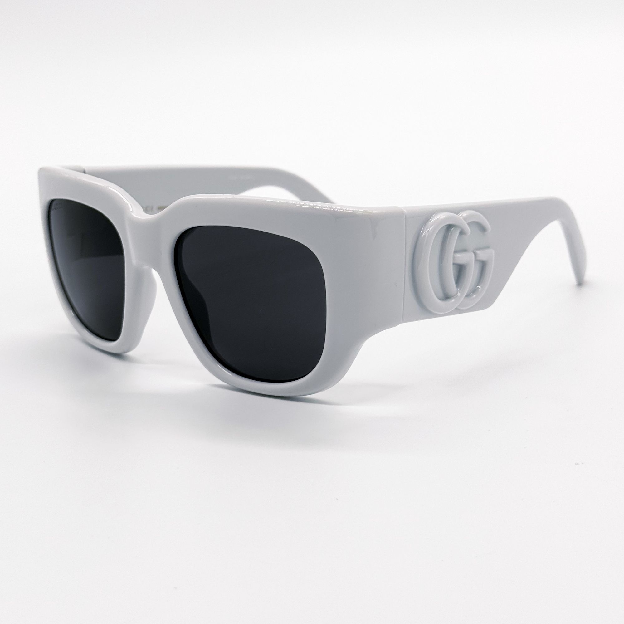 Gucci NEW GUCCI GG1545S 003 SQUARE LIGHT GREY WOMEN SUNGLASSES GUC Size ONE SIZE - 6 Thumbnail